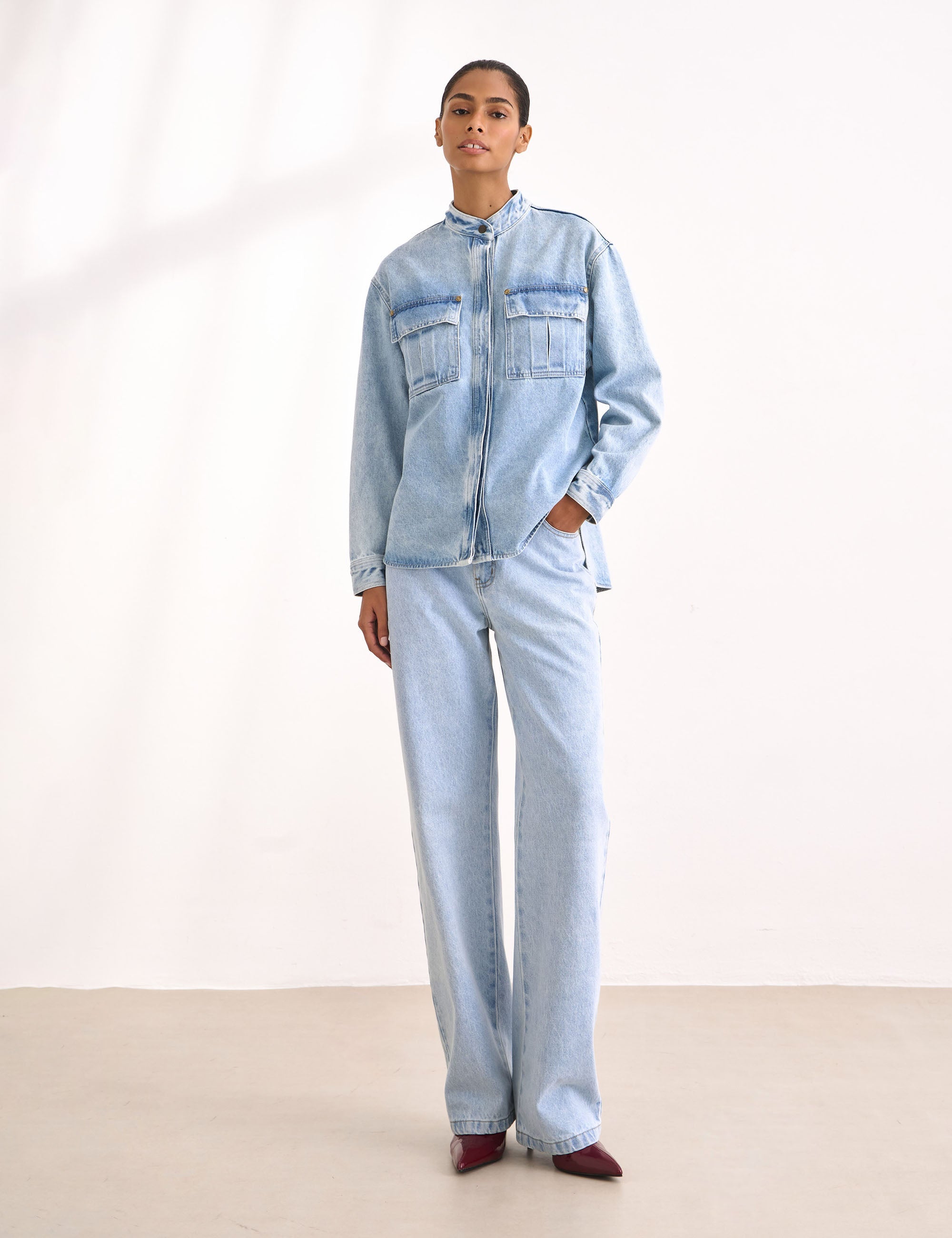 Jacket Luna Denim Claro