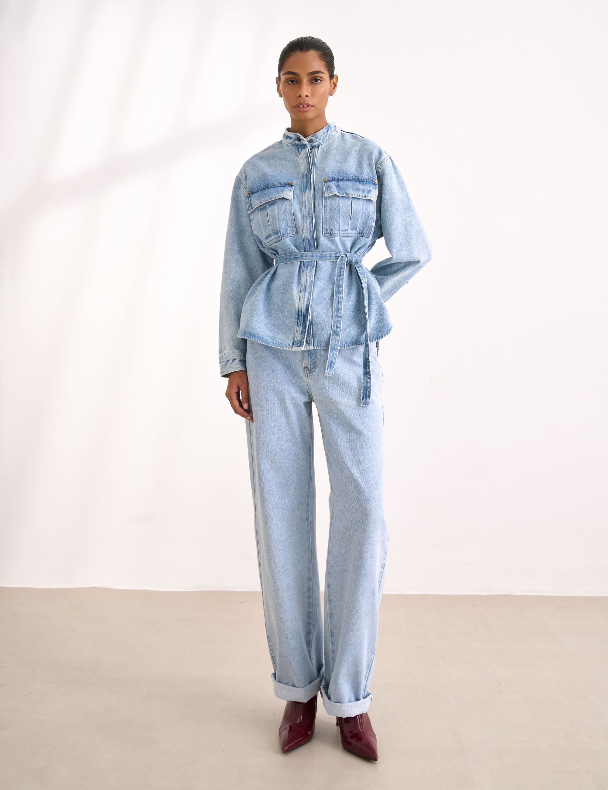 Jacket Luna Denim Claro