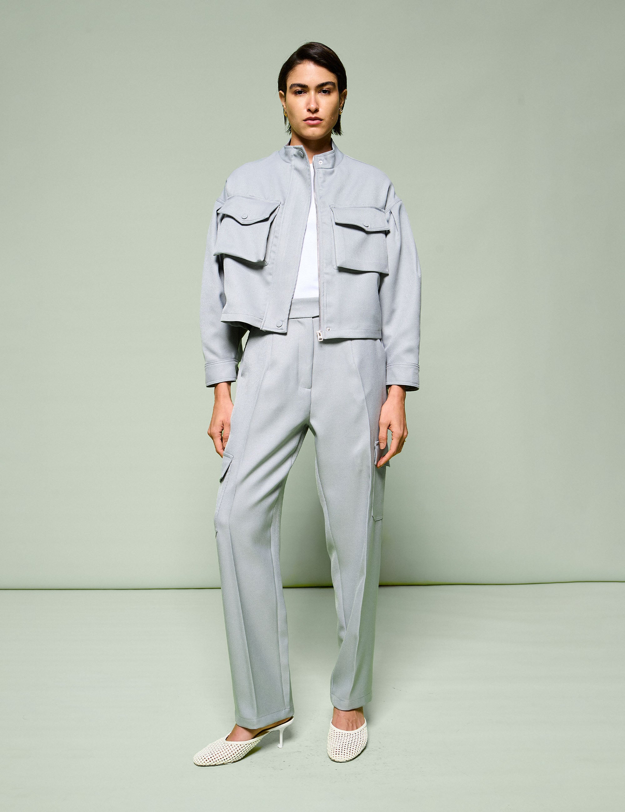 Jaqueta Normandia Alfaiataria Cinza