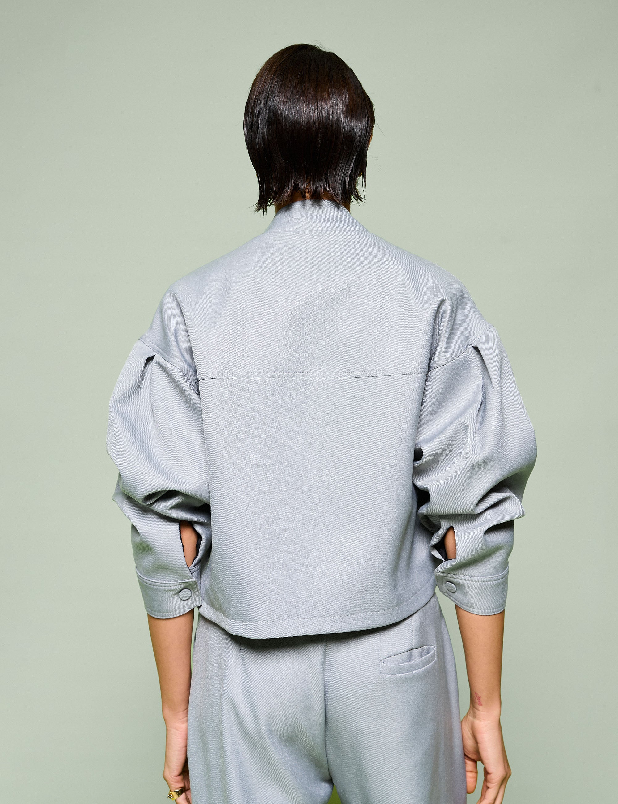 Jaqueta Normandia Alfaiataria Cinza