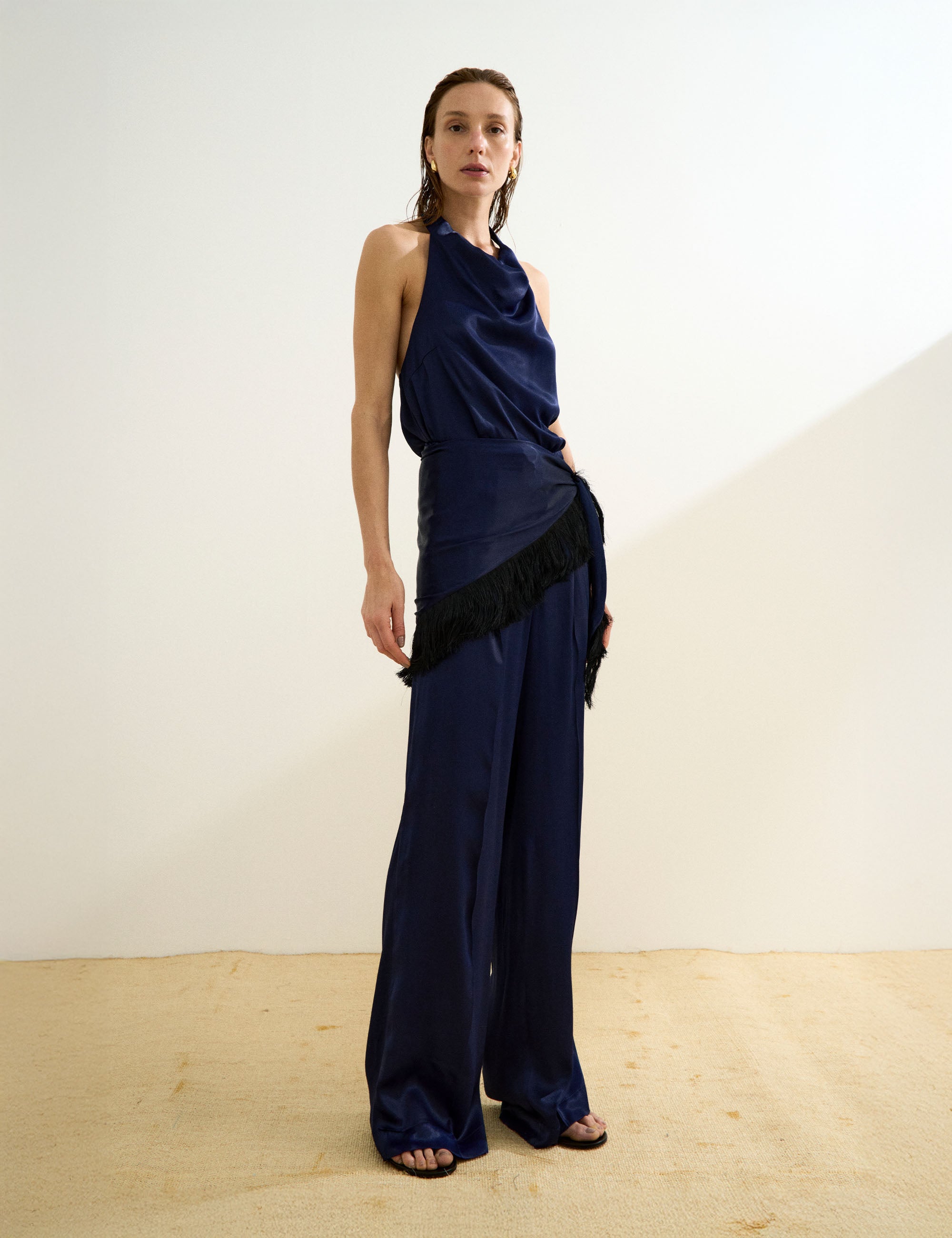 Calça Lauren Cetim Marinho