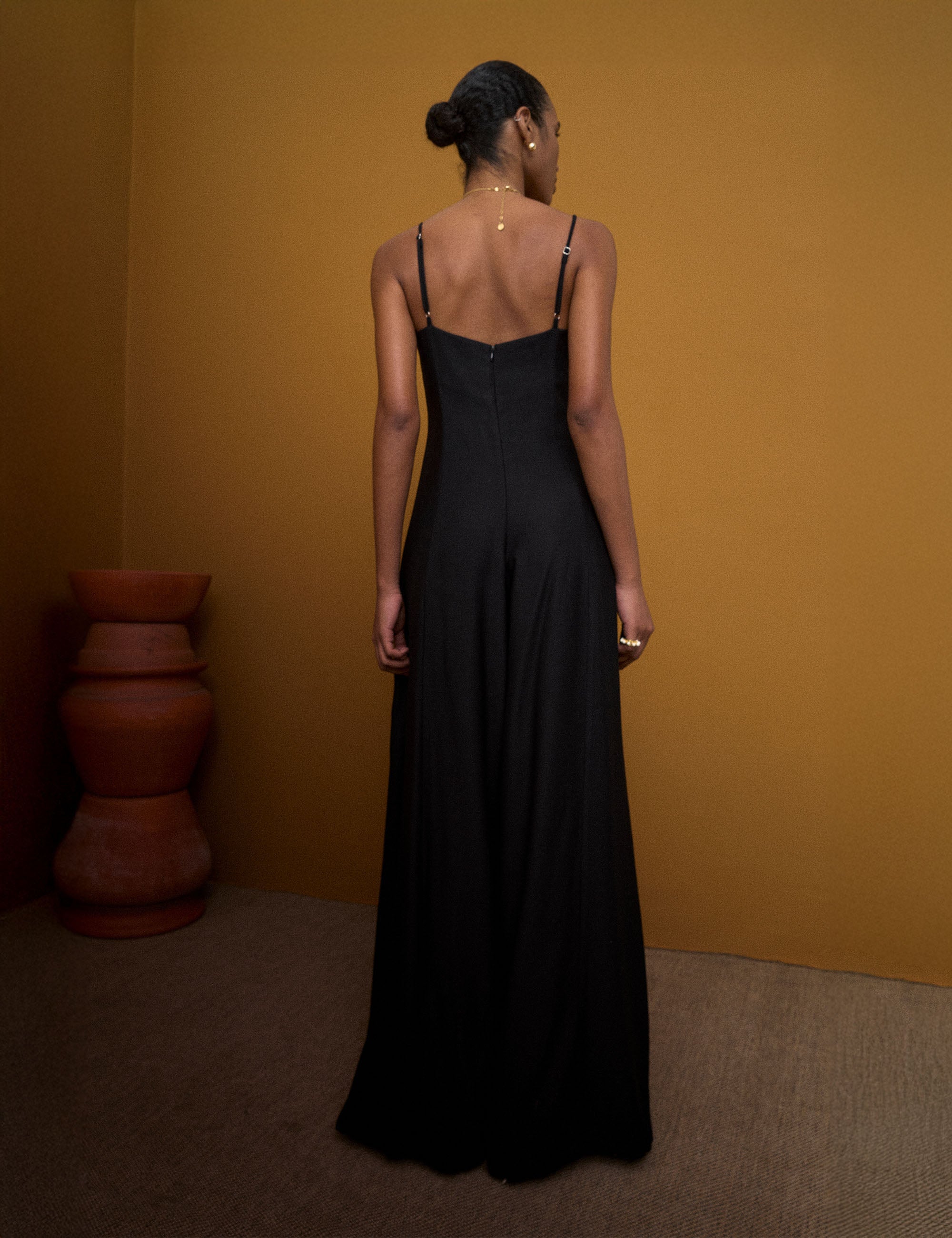 Macacão Leslie Viscose Off White