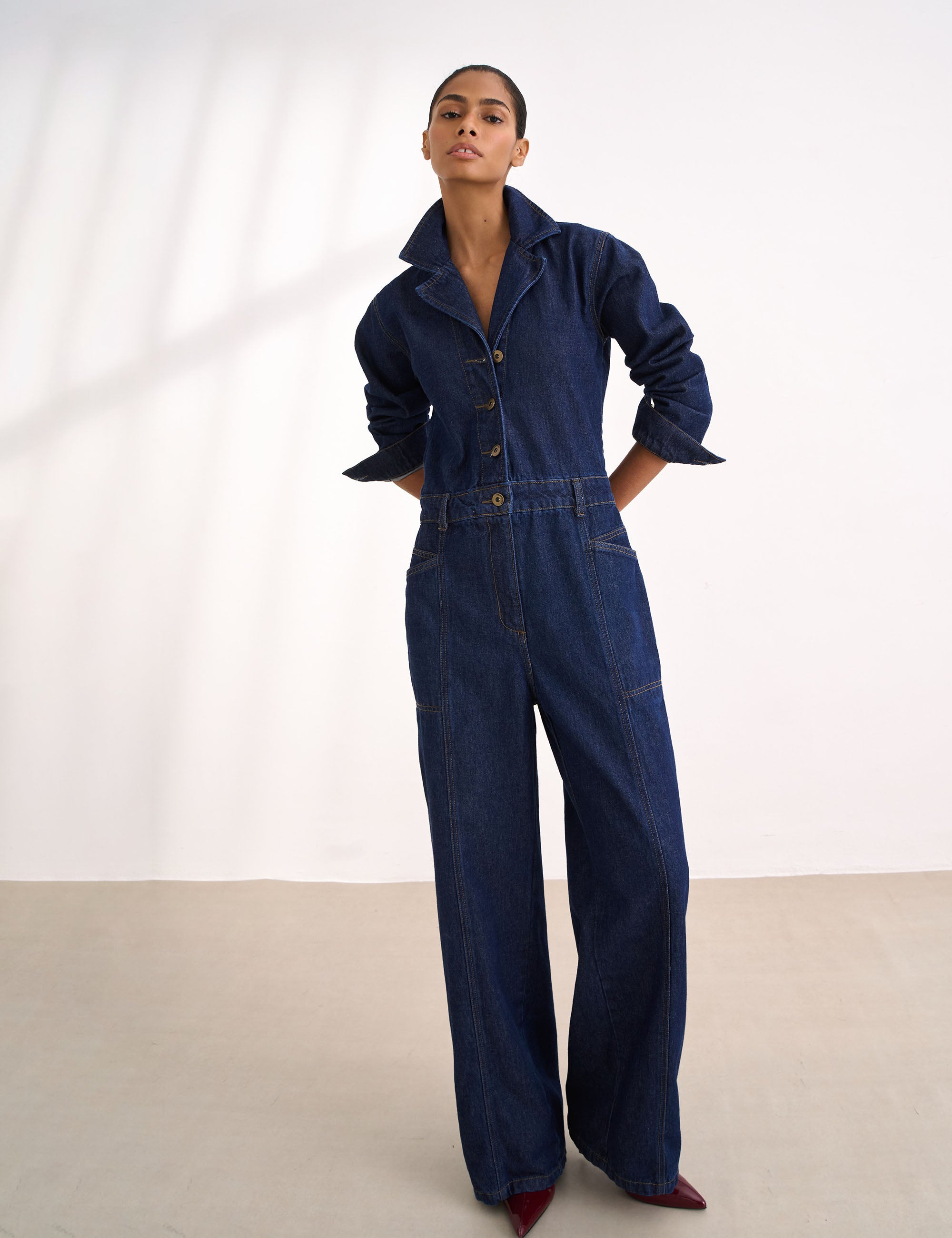 Macacão Michelle Denim Escuro