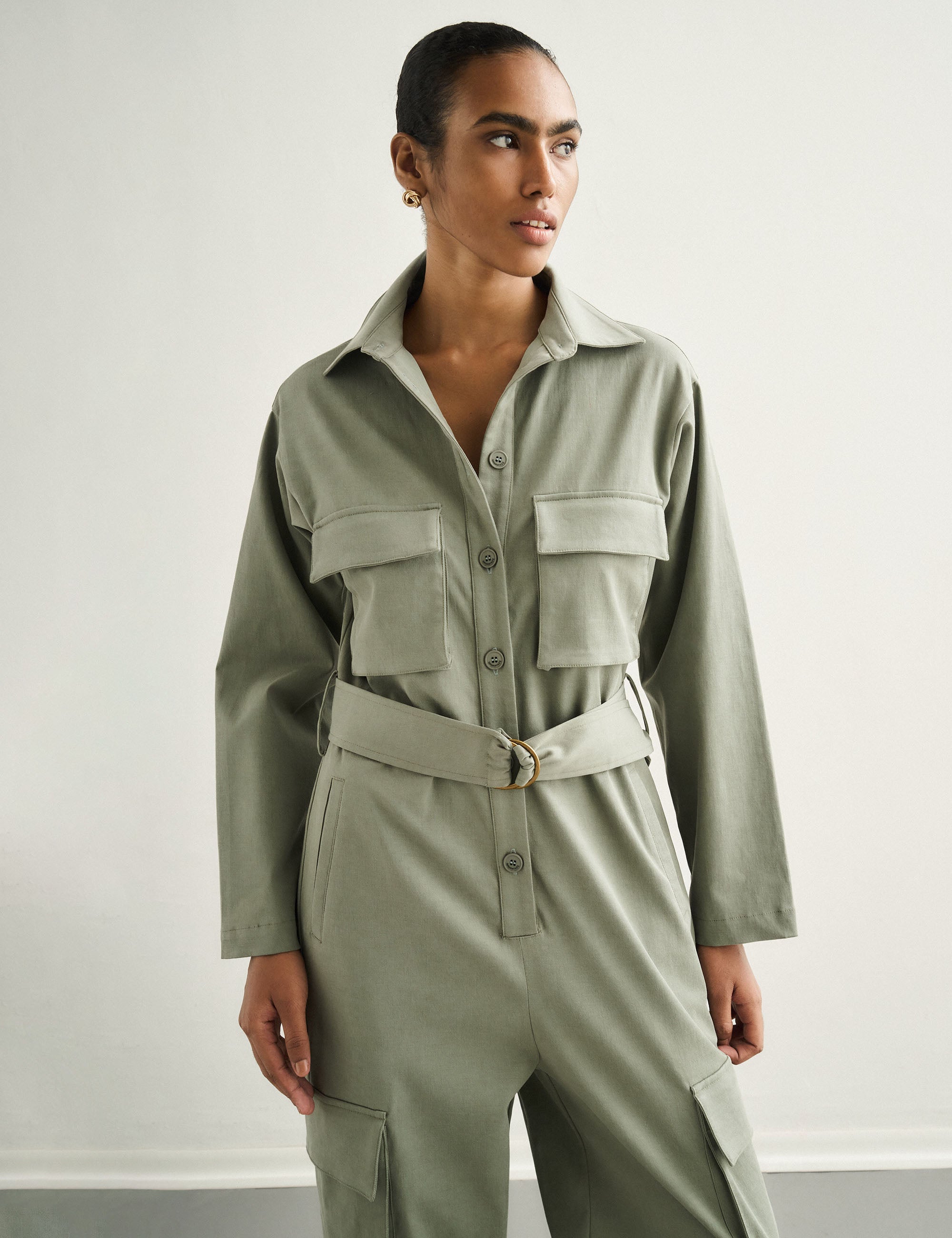 Macacão Rianna Sarjado Militar