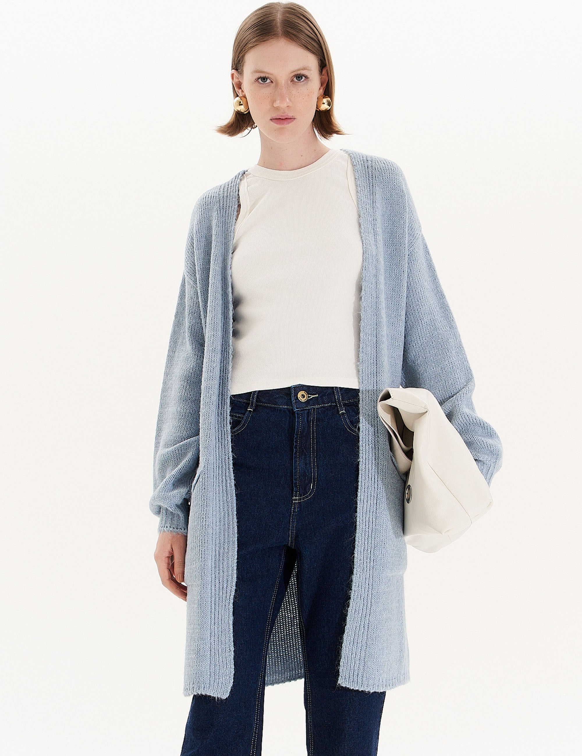 Maxi Cardigan Stella Blue
