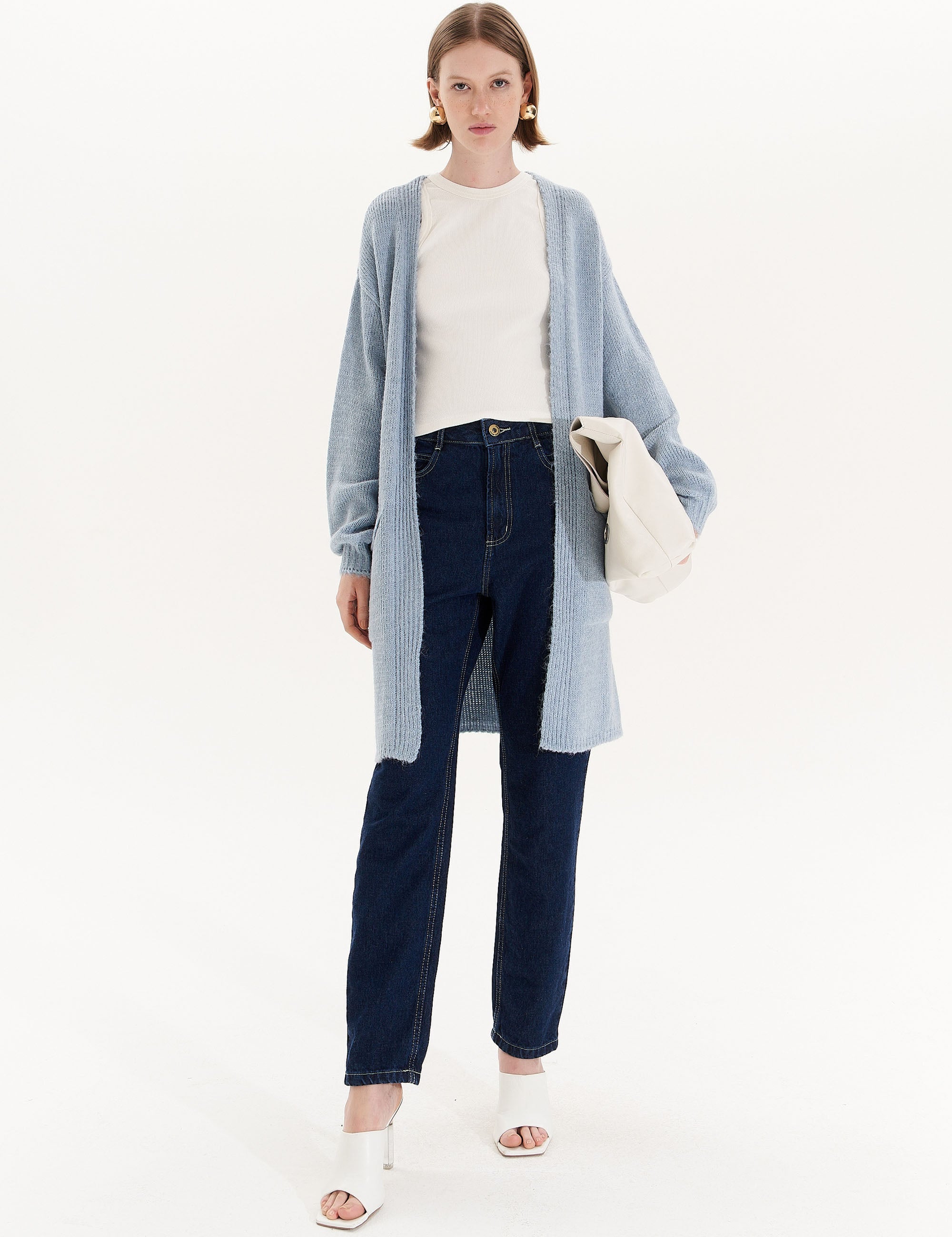 Maxi Cardigan Stella Blue