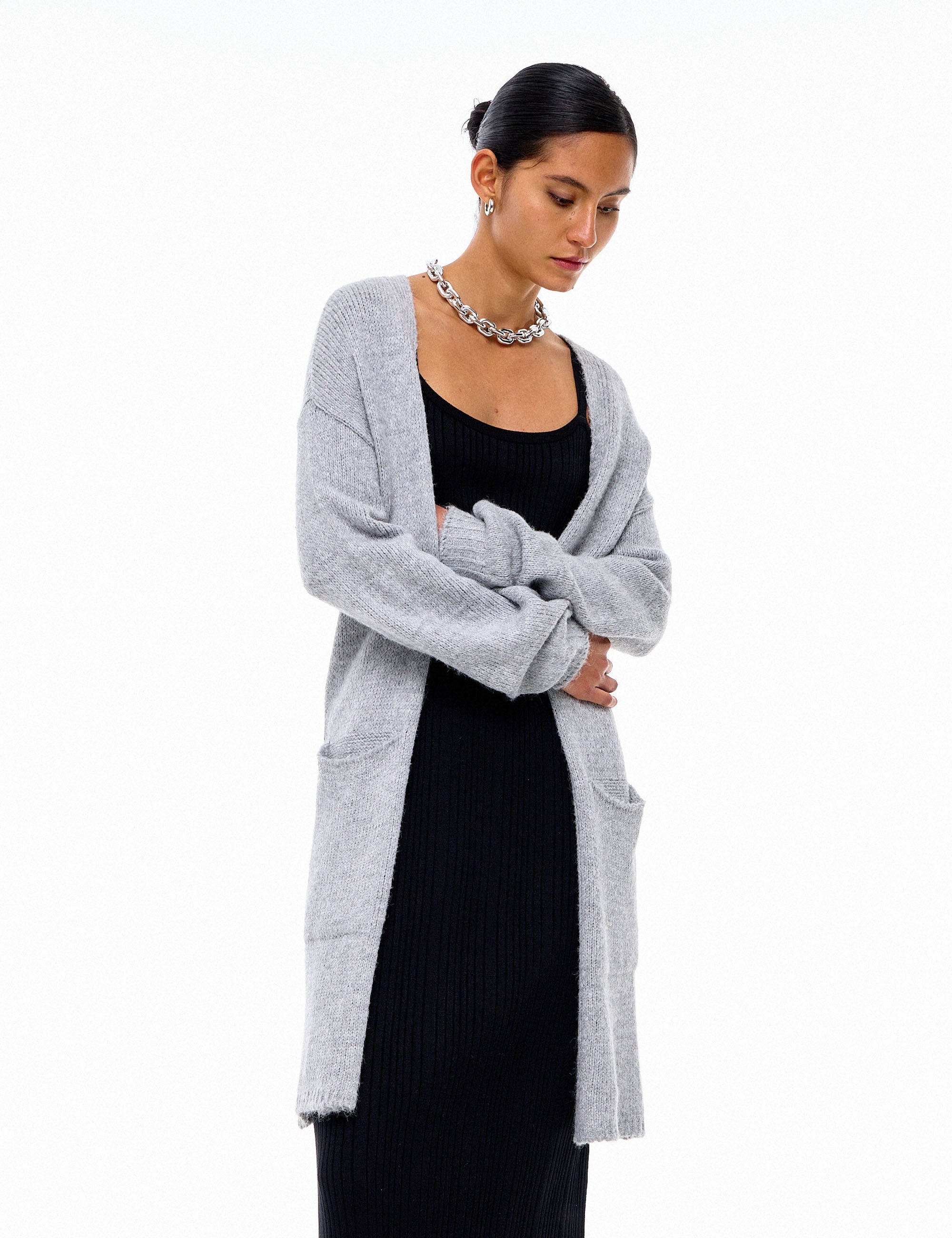 Maxi Cardigan Stella Chumbo