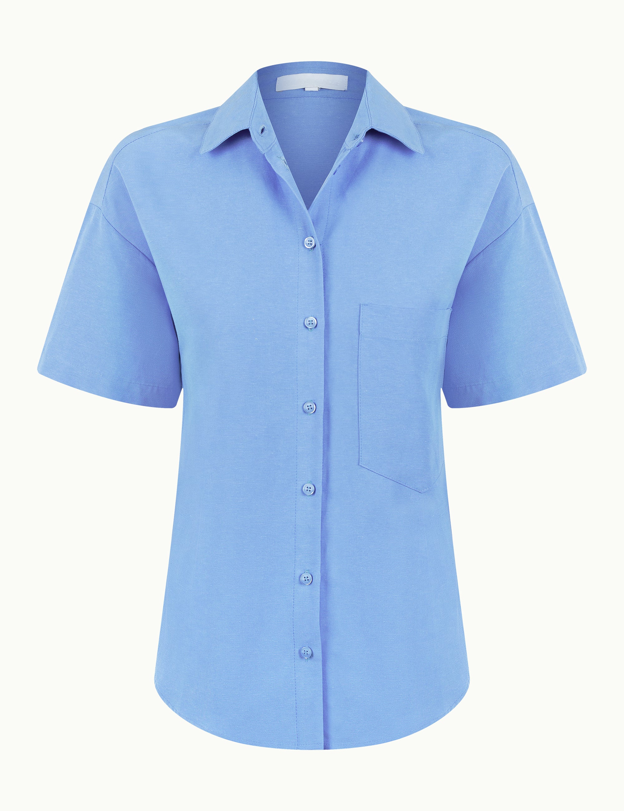 Camisa Yani Viscose Azul