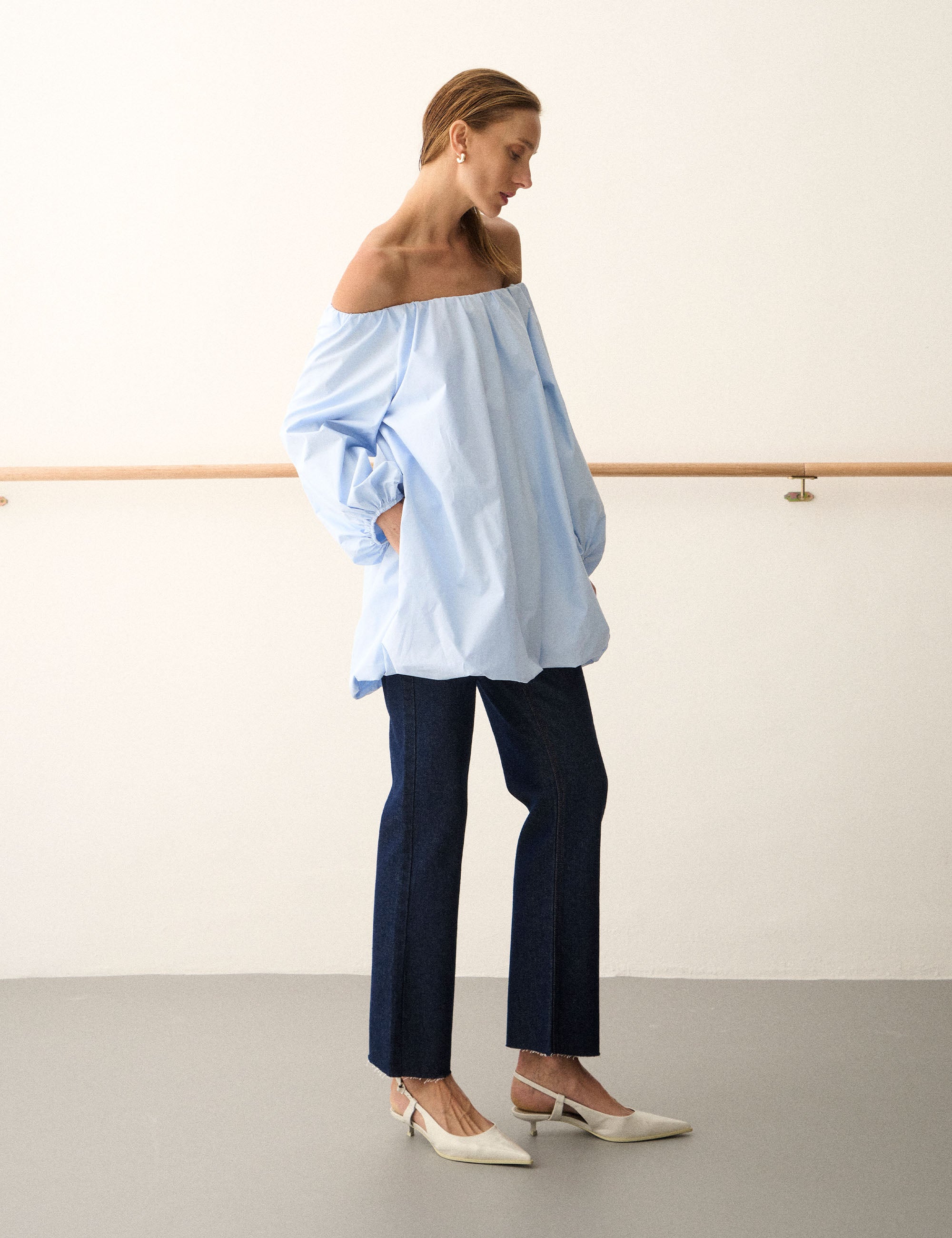 Miniveste Alice Tricoline Azul