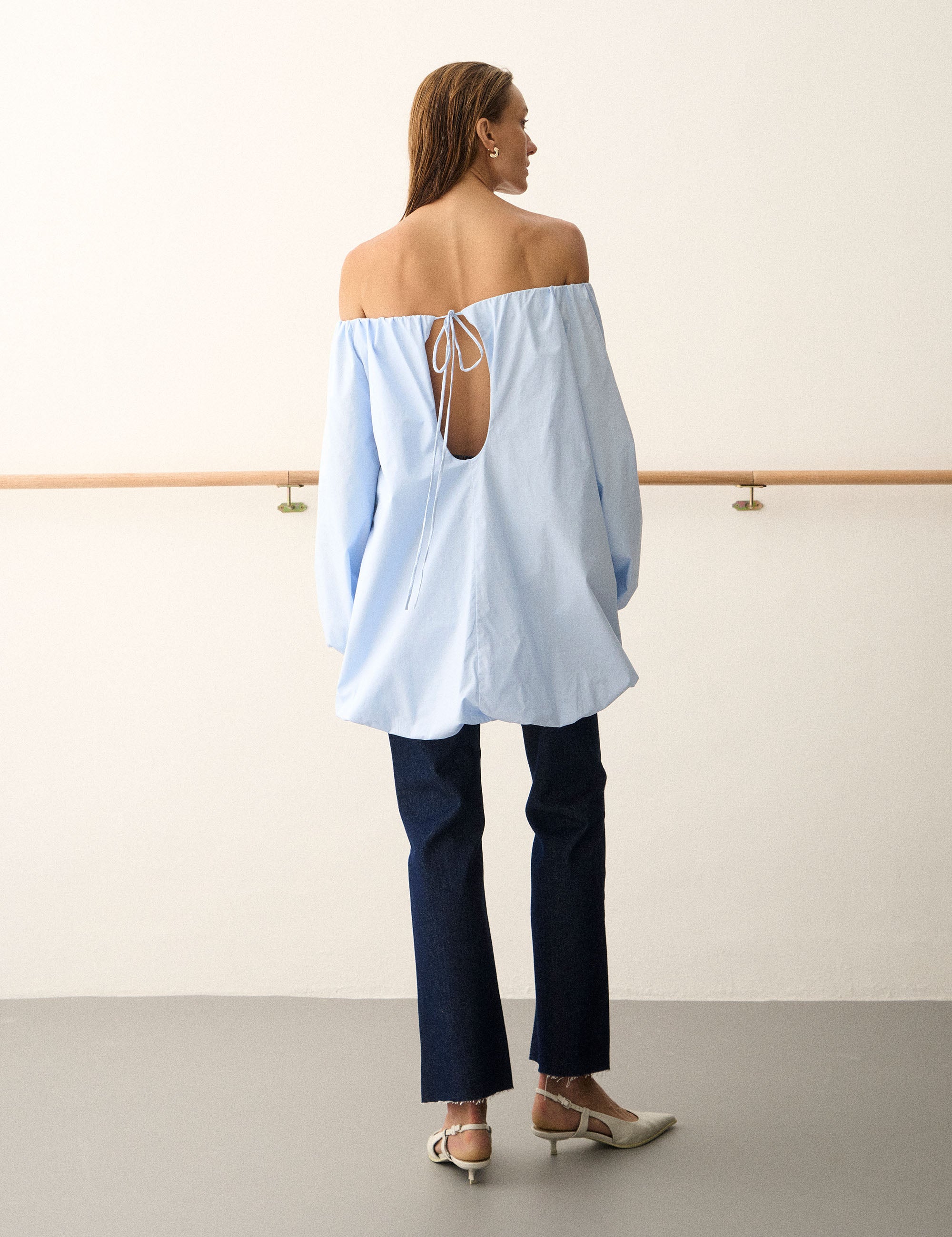 Miniveste Alice Tricoline Azul