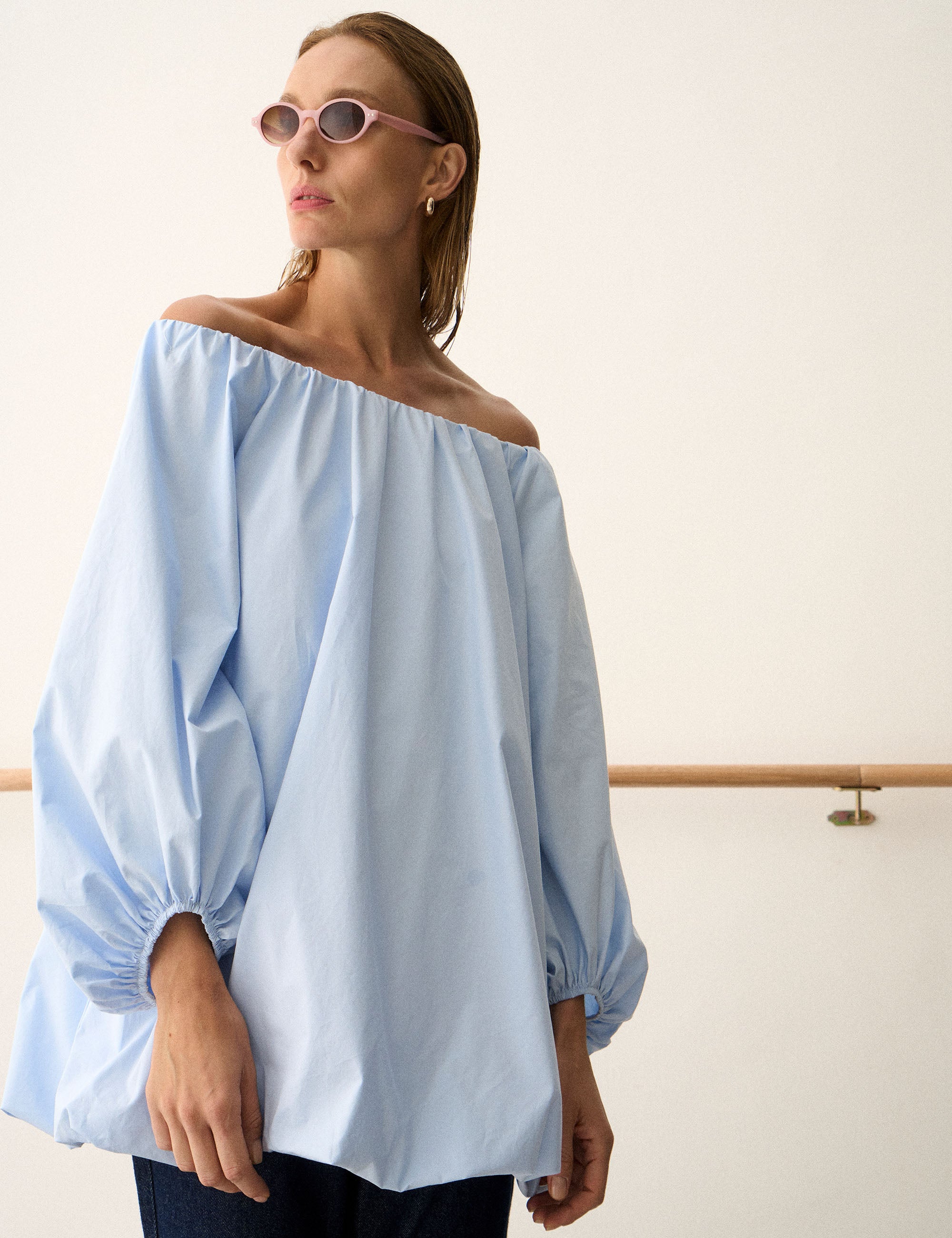 Miniveste Alice Tricoline Azul