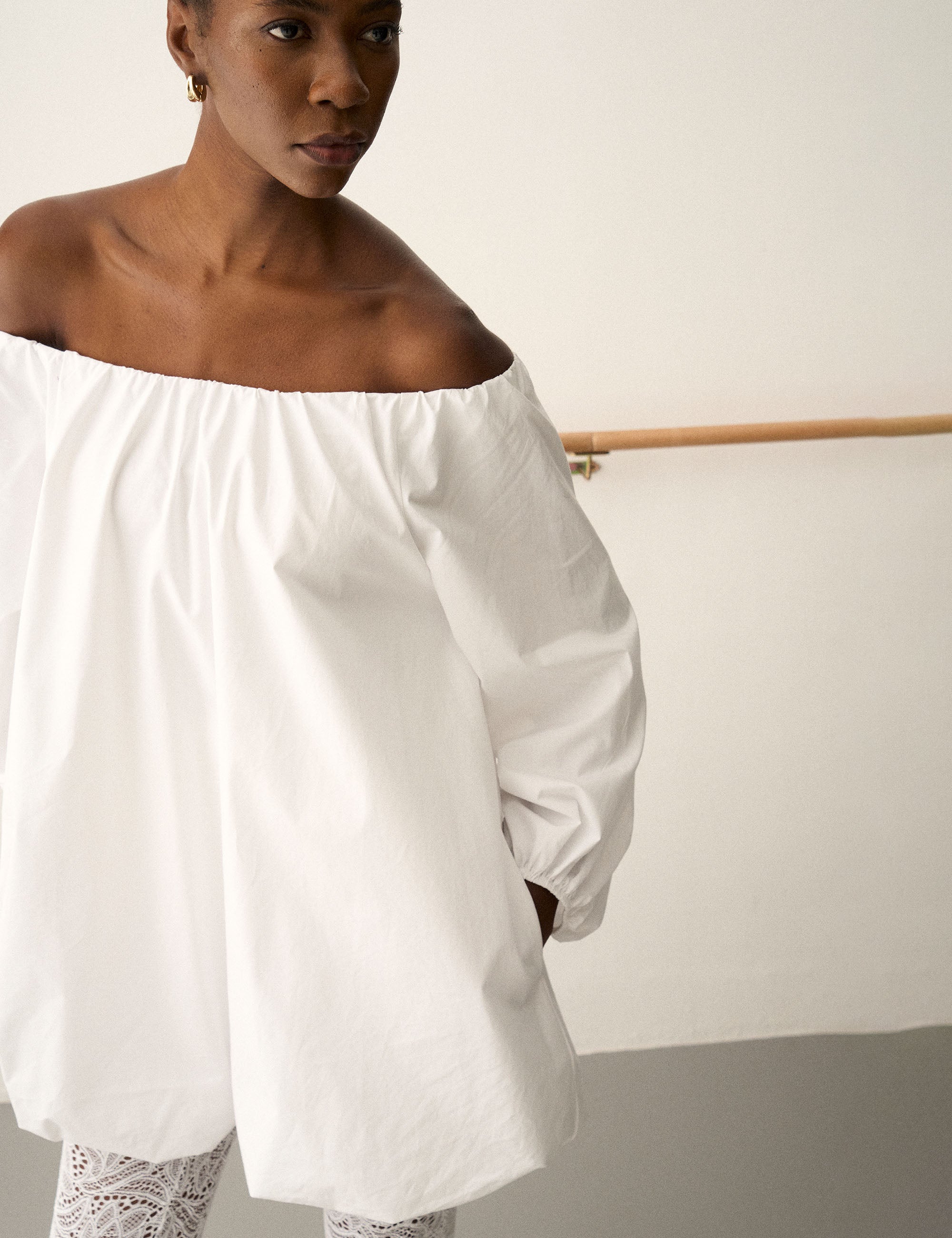 Miniveste Alice Tricoline Off White