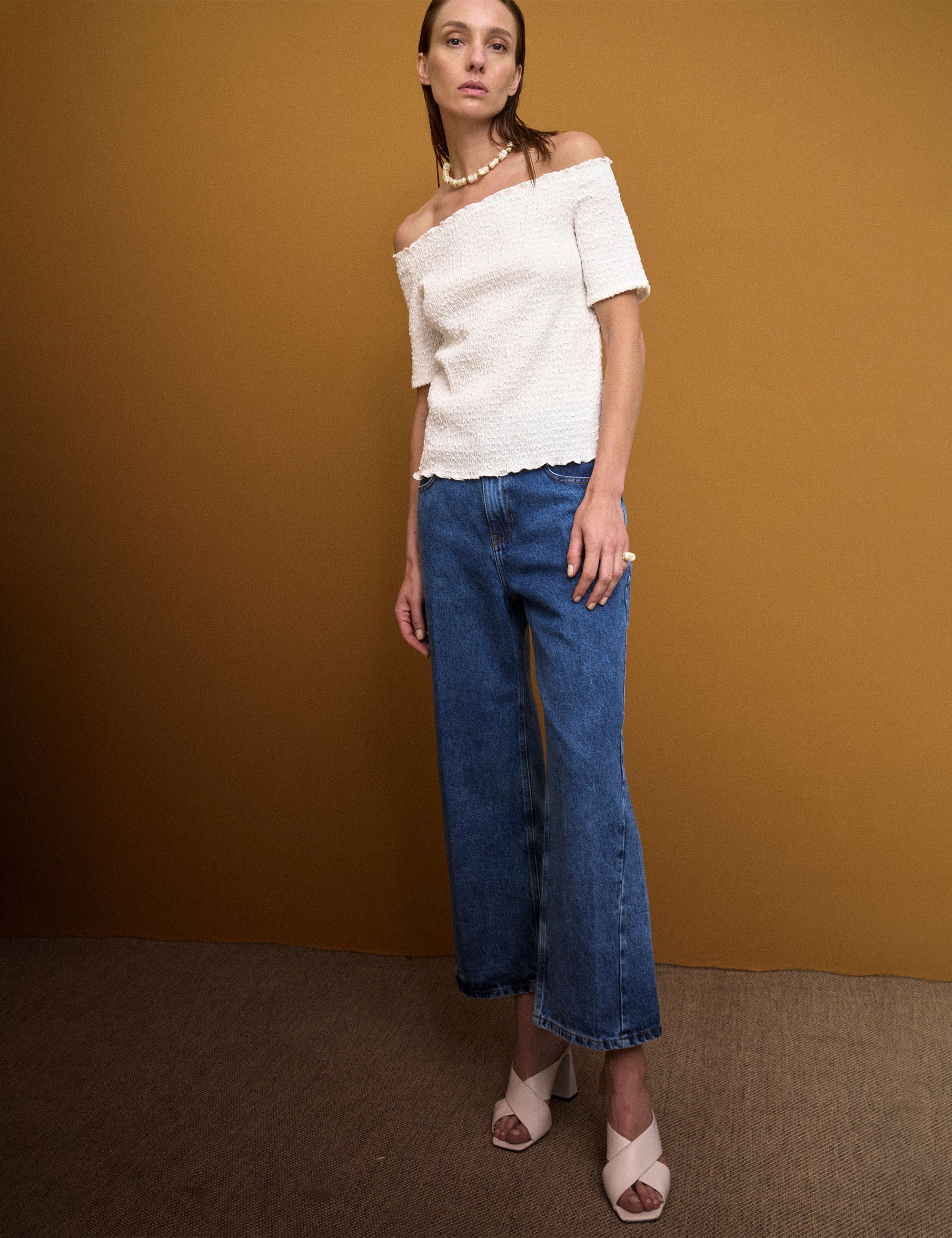 Pantacourt Maite Denim Jeans Medio