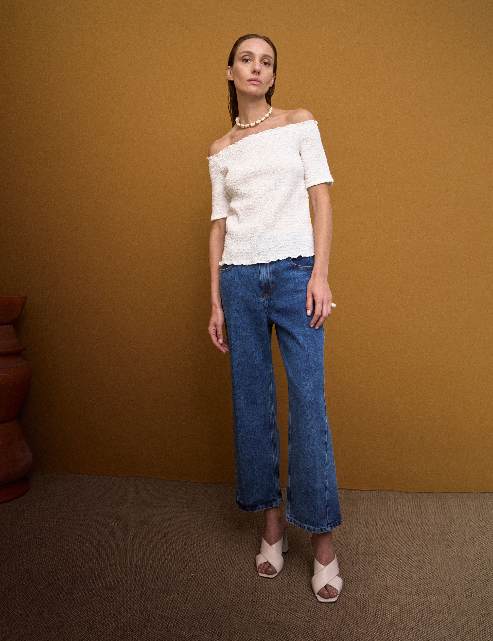 Pantacourt Maite Denim Jeans Medio