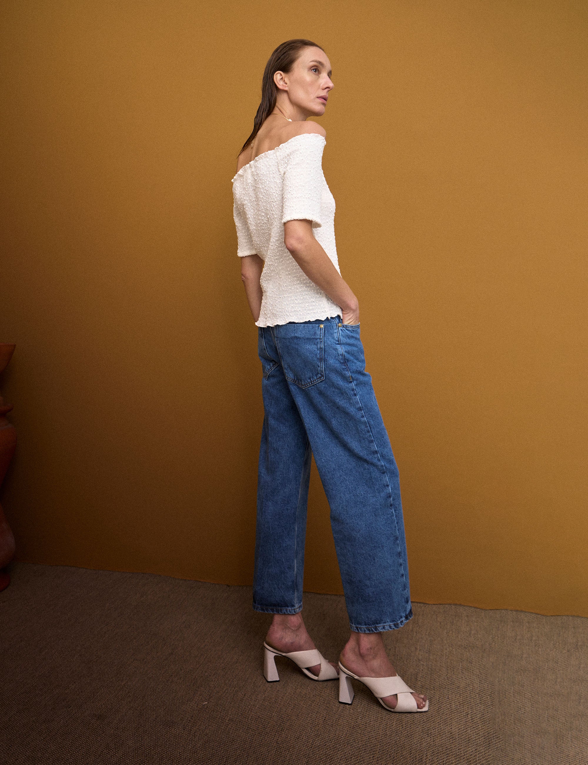 Pantacourt Maite Denim Jeans Medio