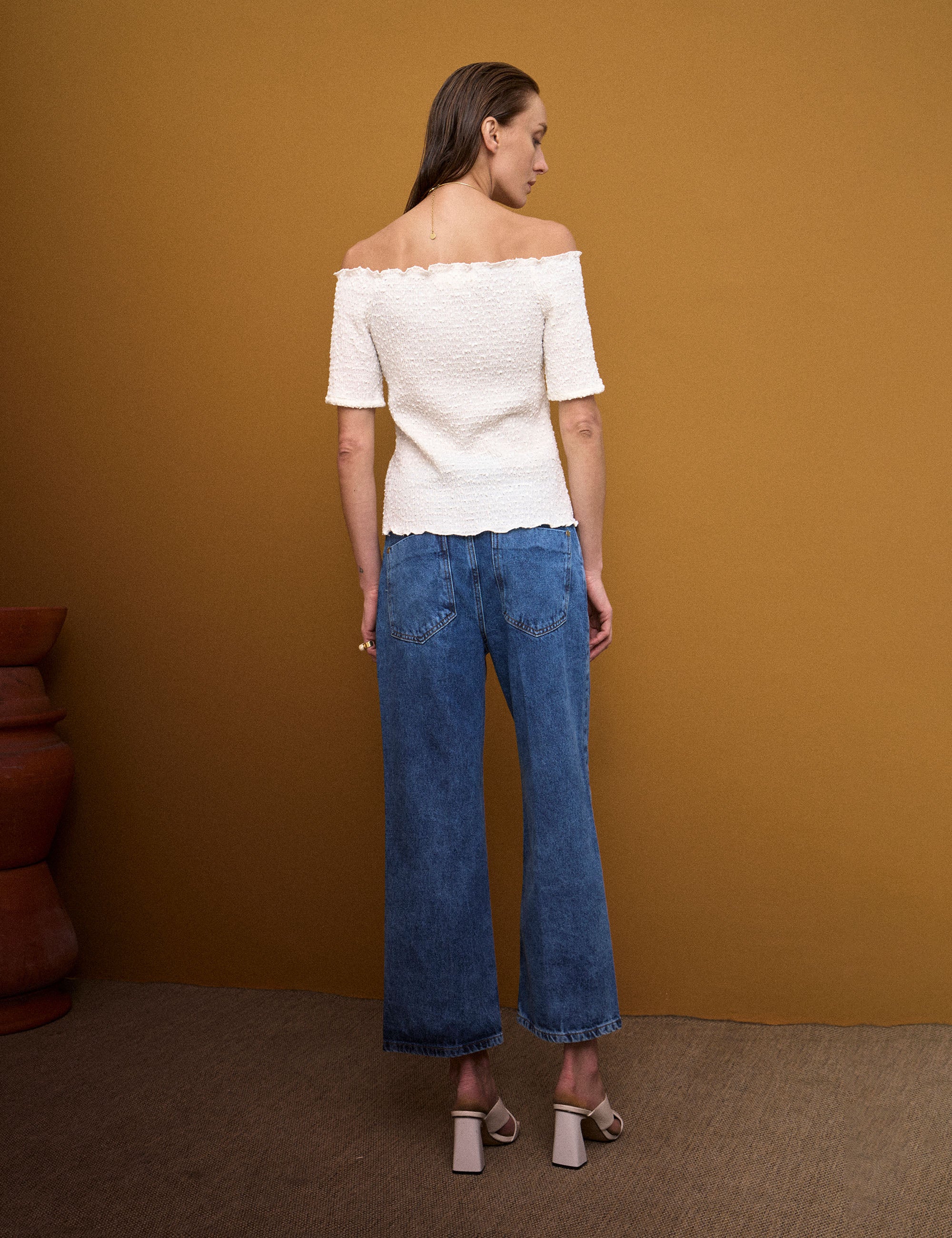 Pantacourt Maite Denim Jeans Medio