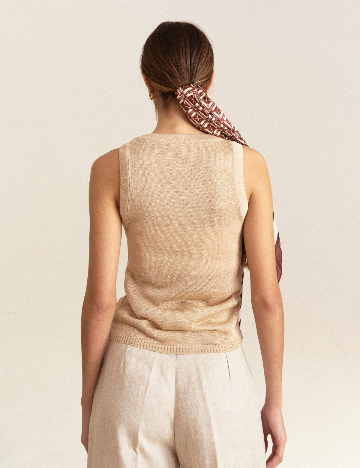 Regata Viscose Tricot Bege