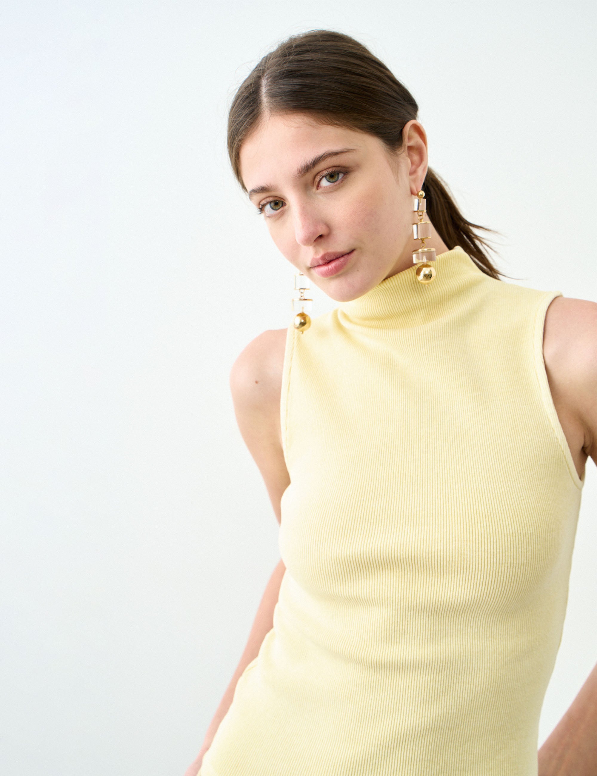 Blusa Camila Confort Amarelo