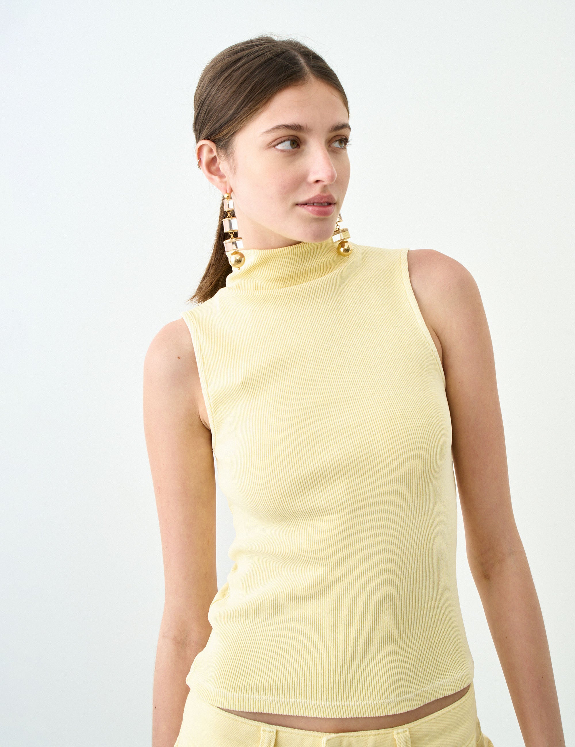Blusa Camila Confort Amarelo