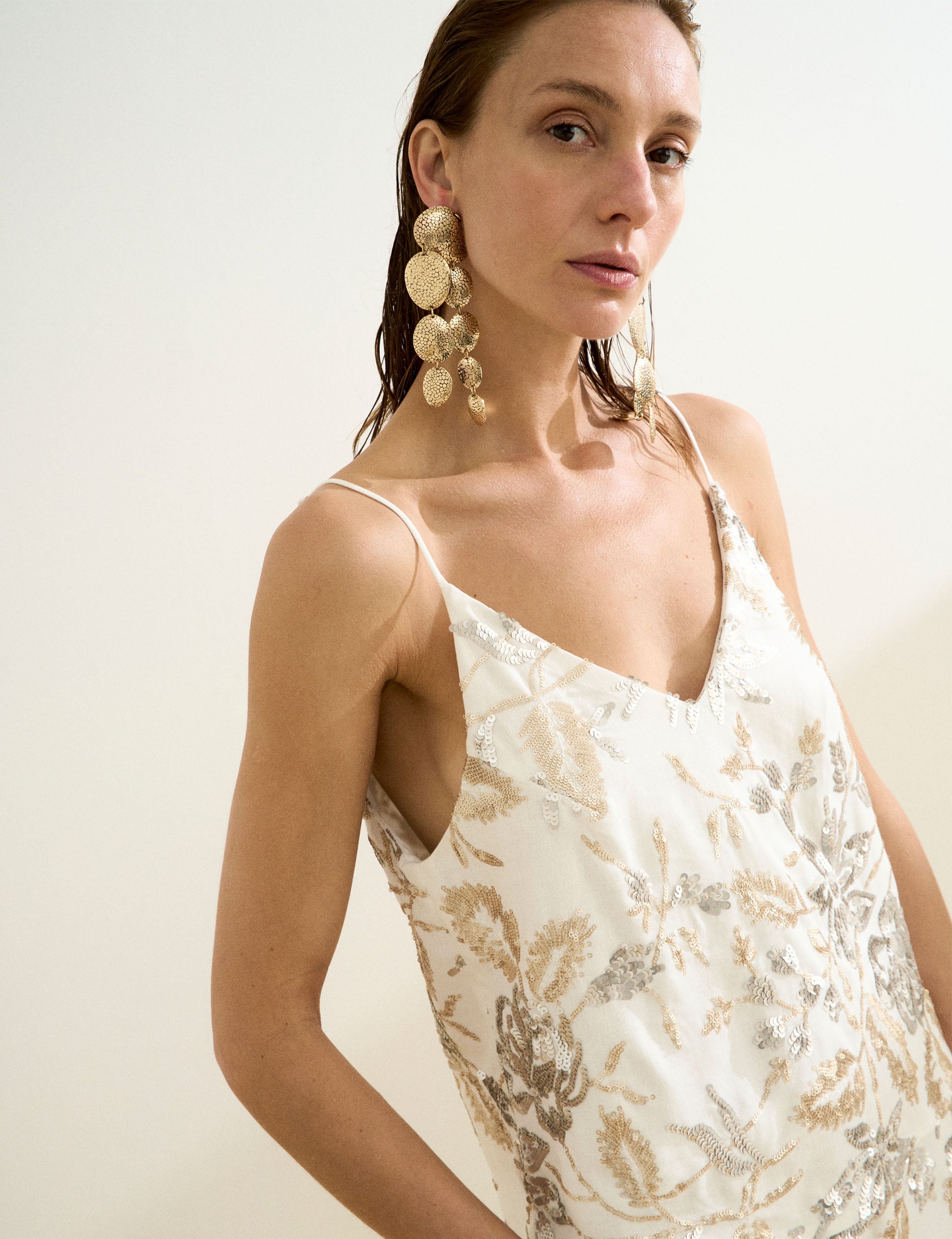 Regata Santorini Bordado Off White