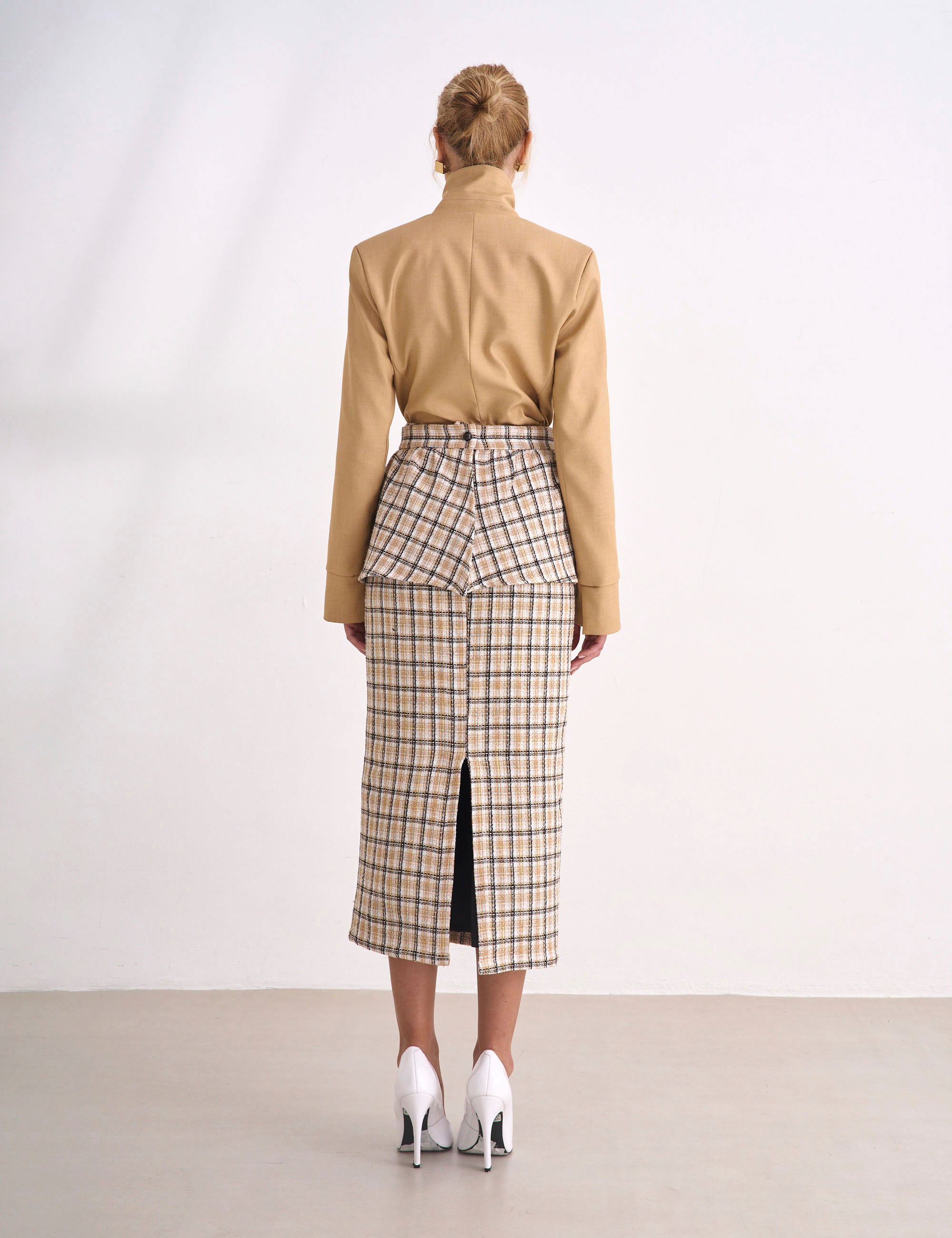 Saia Amy Tweed Bege