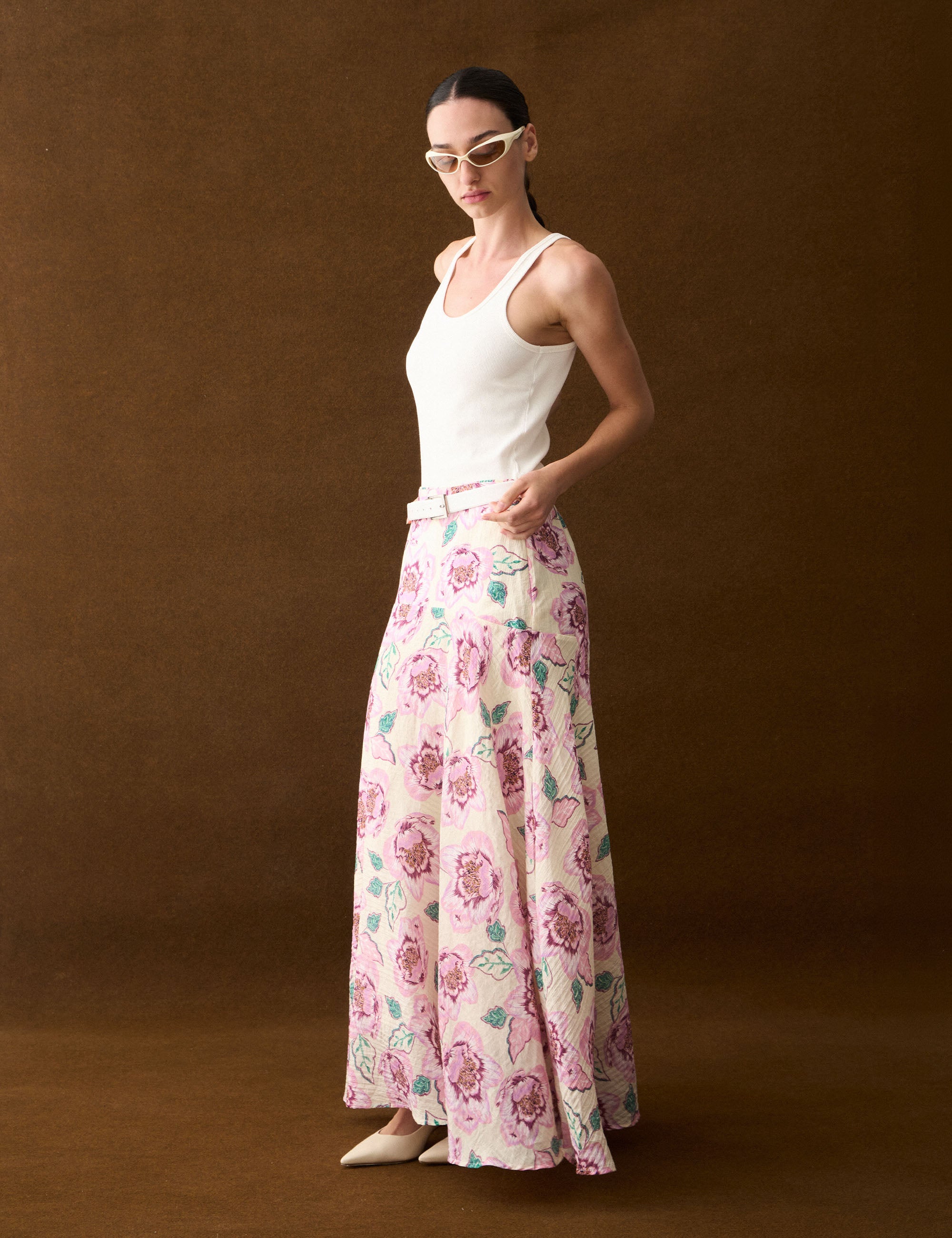 Saia Caroline Floral Rose