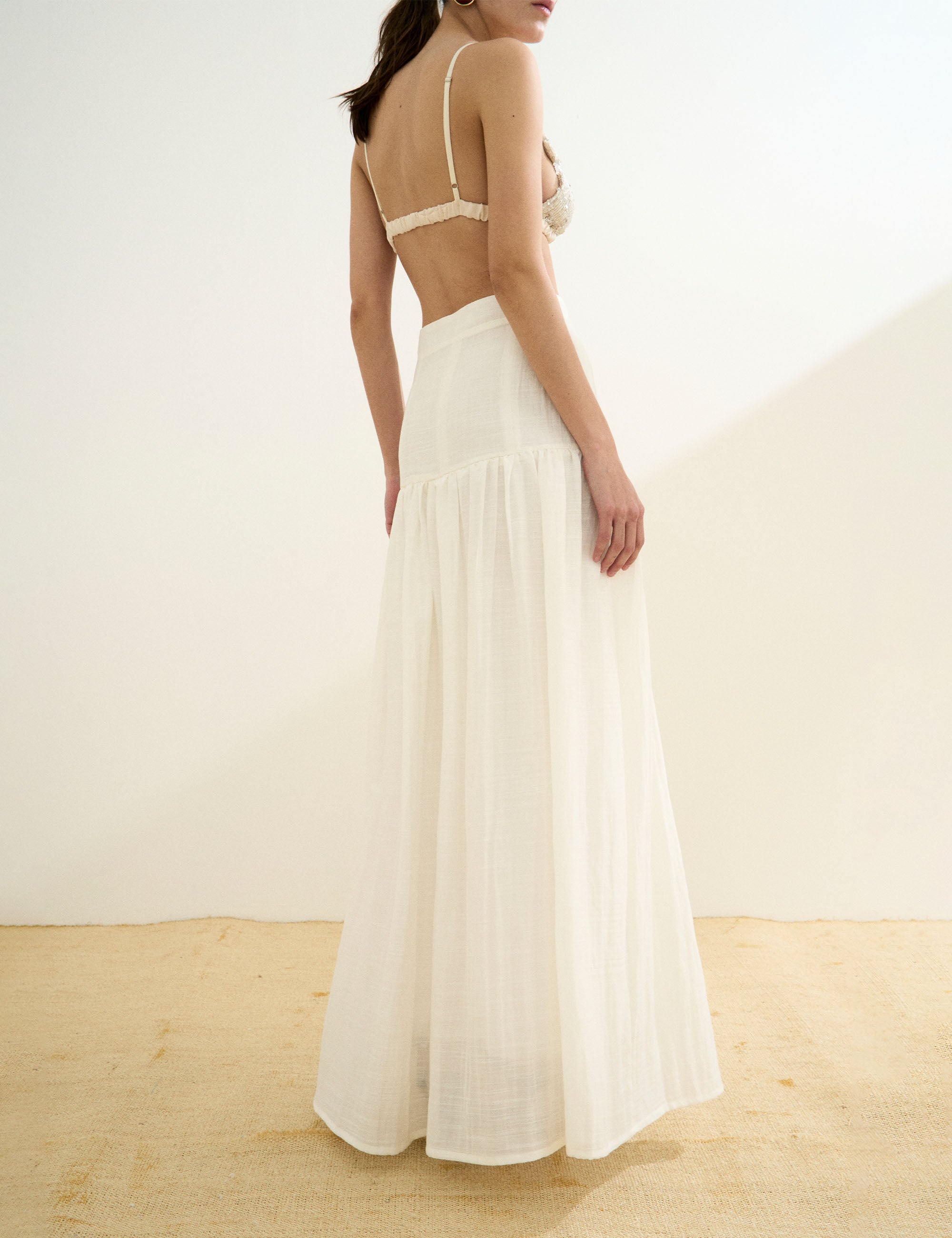 Saia Jena Rayon Off White