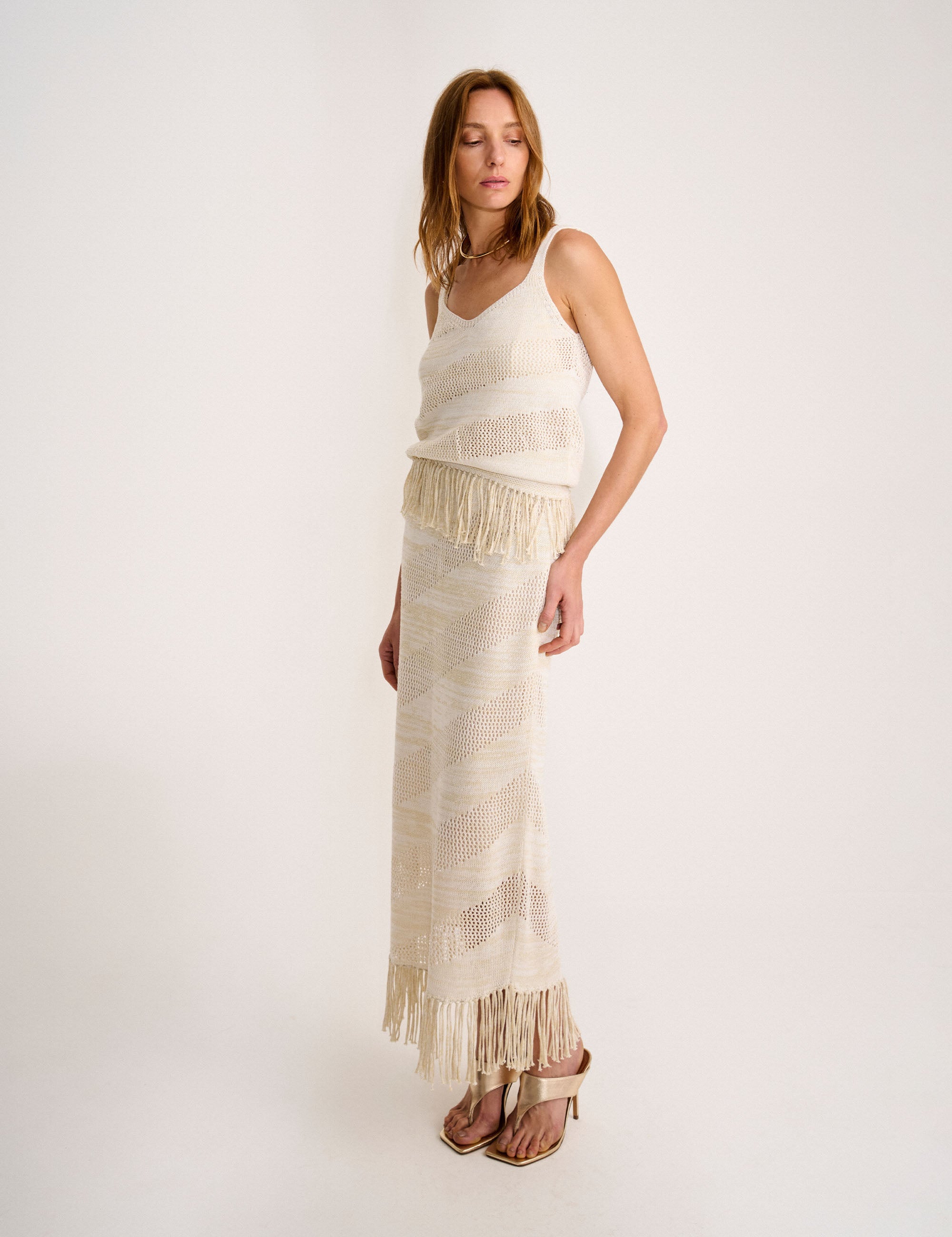 Blusa Malta Tricot Off White