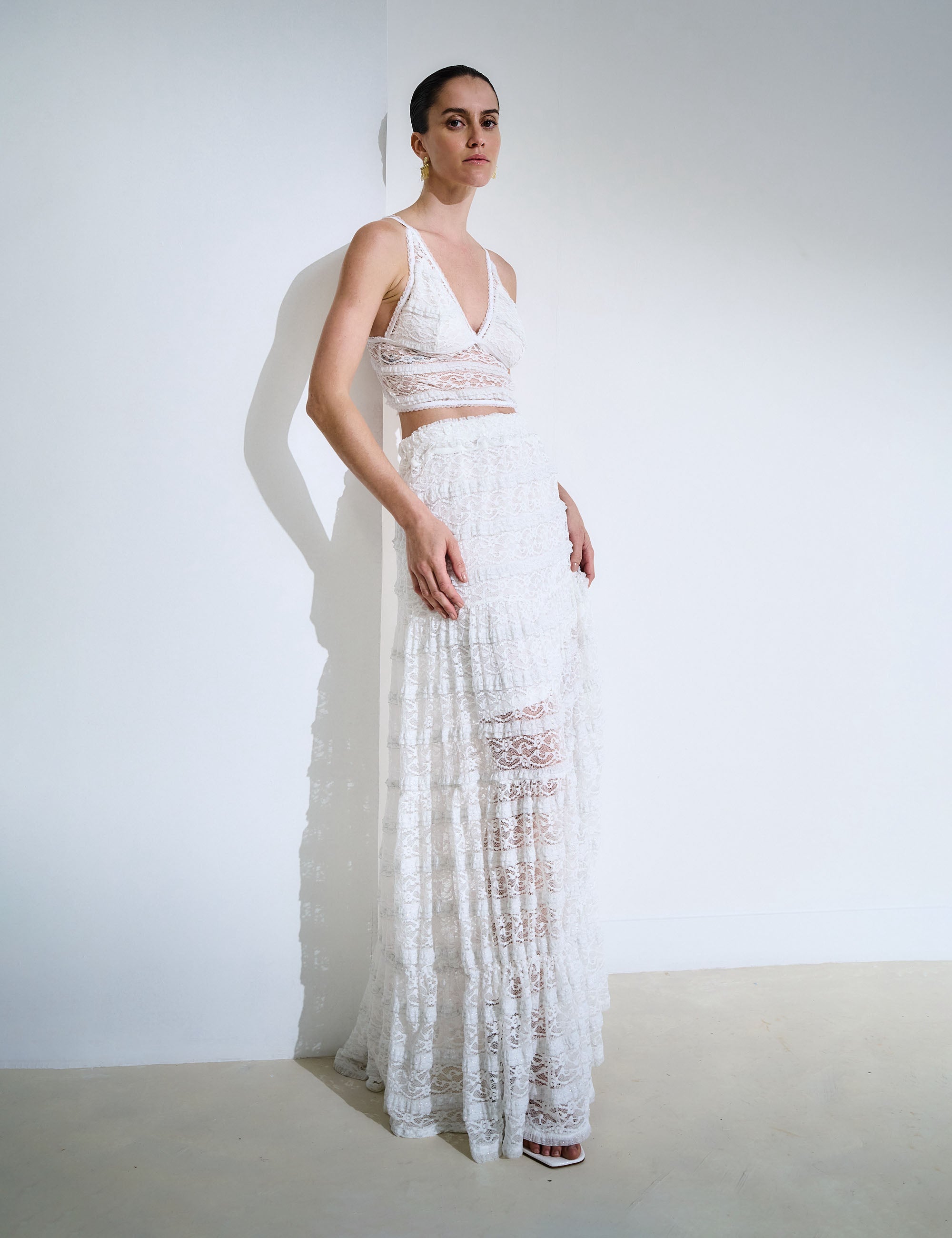 Saia Renda Nana Off White