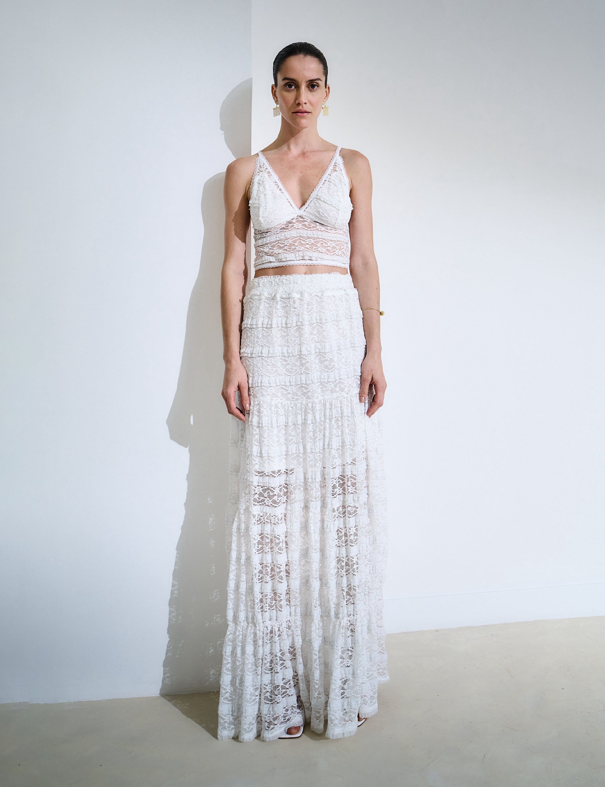 Saia Renda Nana Off White