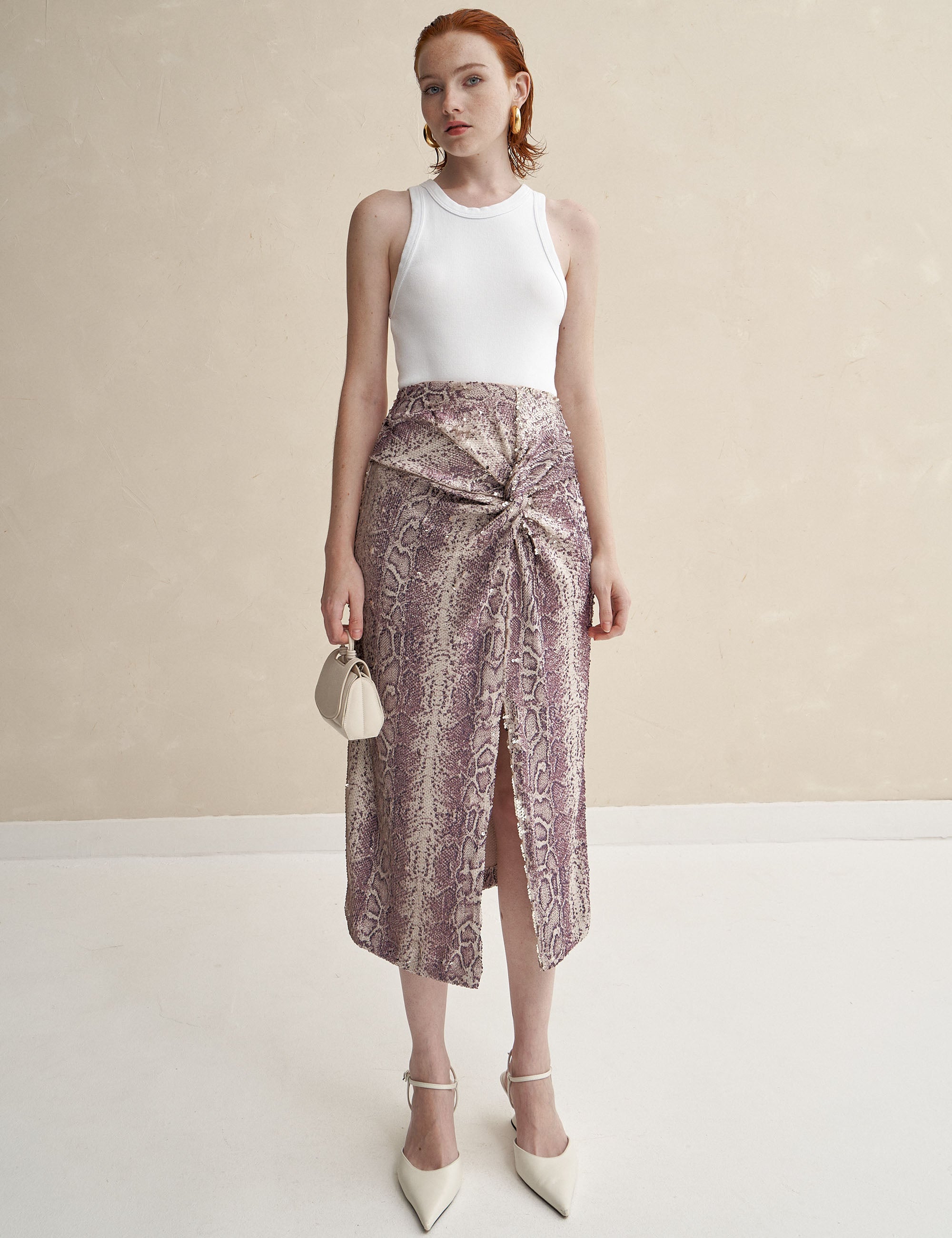 Saia Sahara Paetê Piton