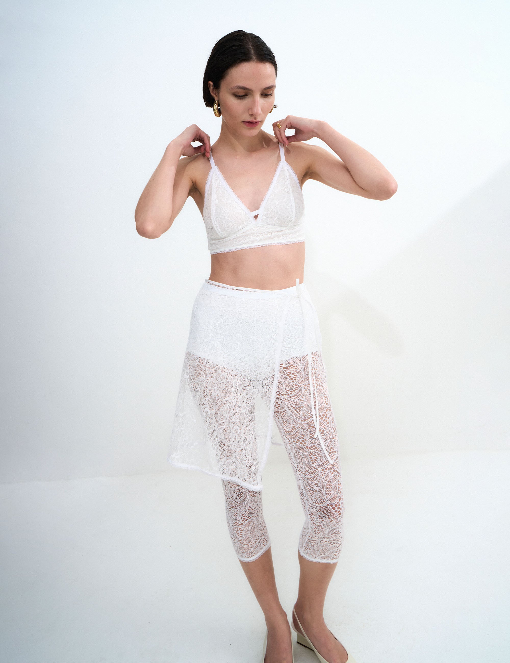 Saia Dani Wrap Branco