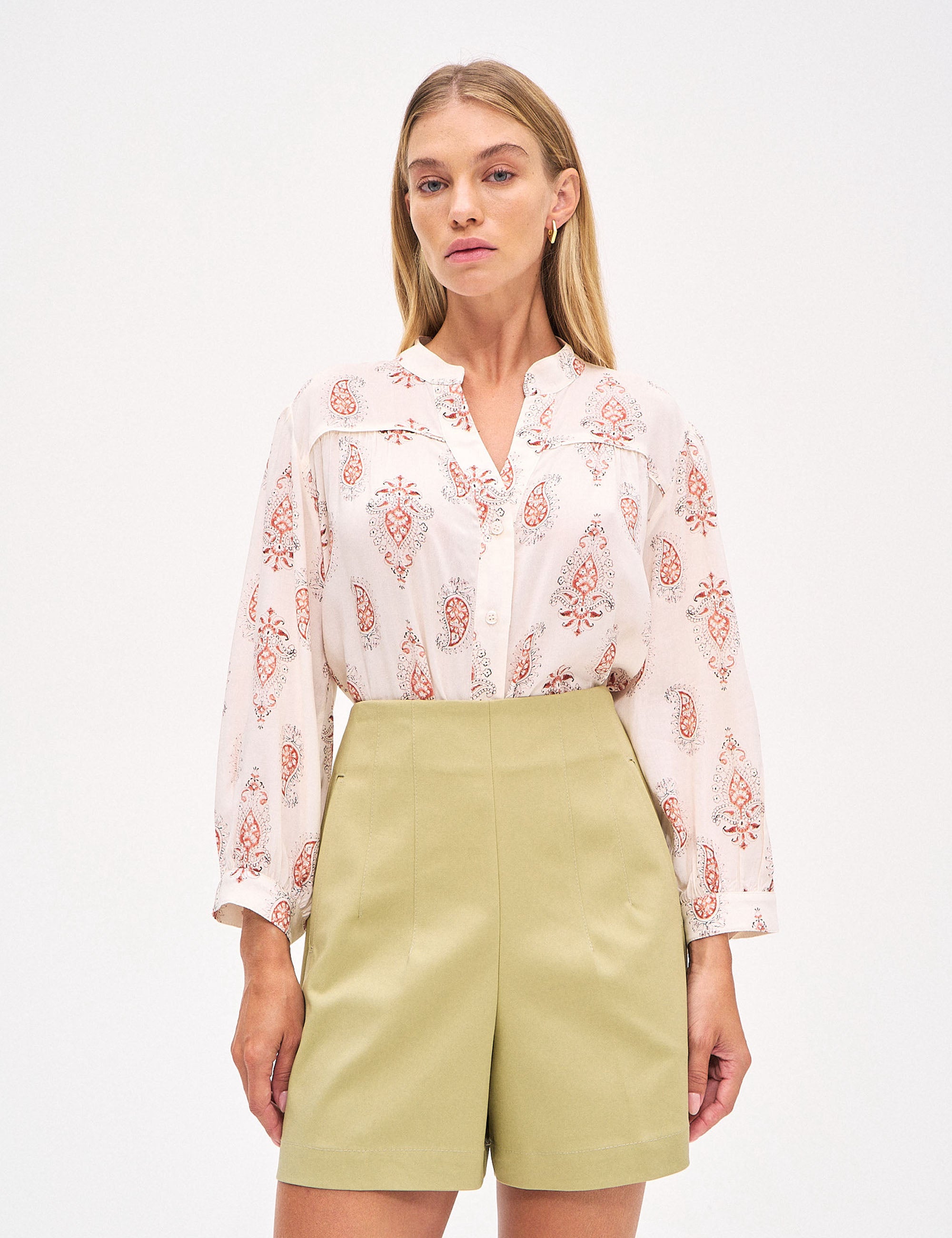 Shorts Havana Alfaiataria Matcha