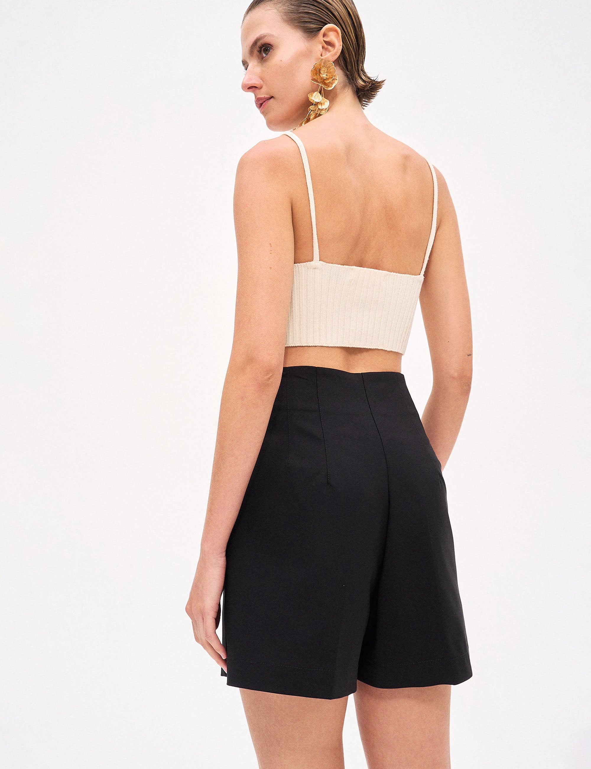 Shorts Havana Alfaiataria Preto