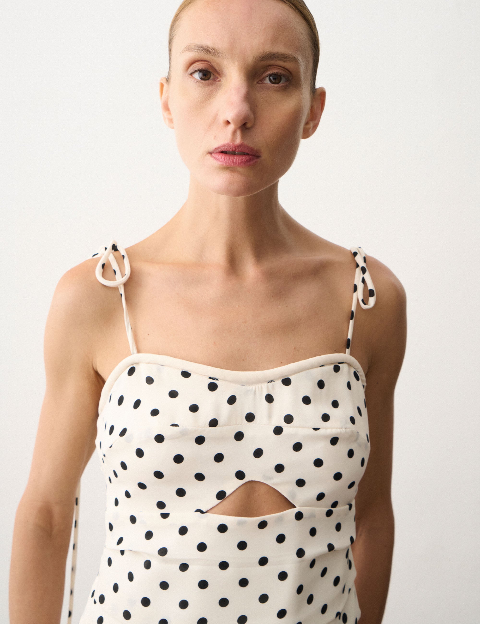 Top Carina Poá Off White