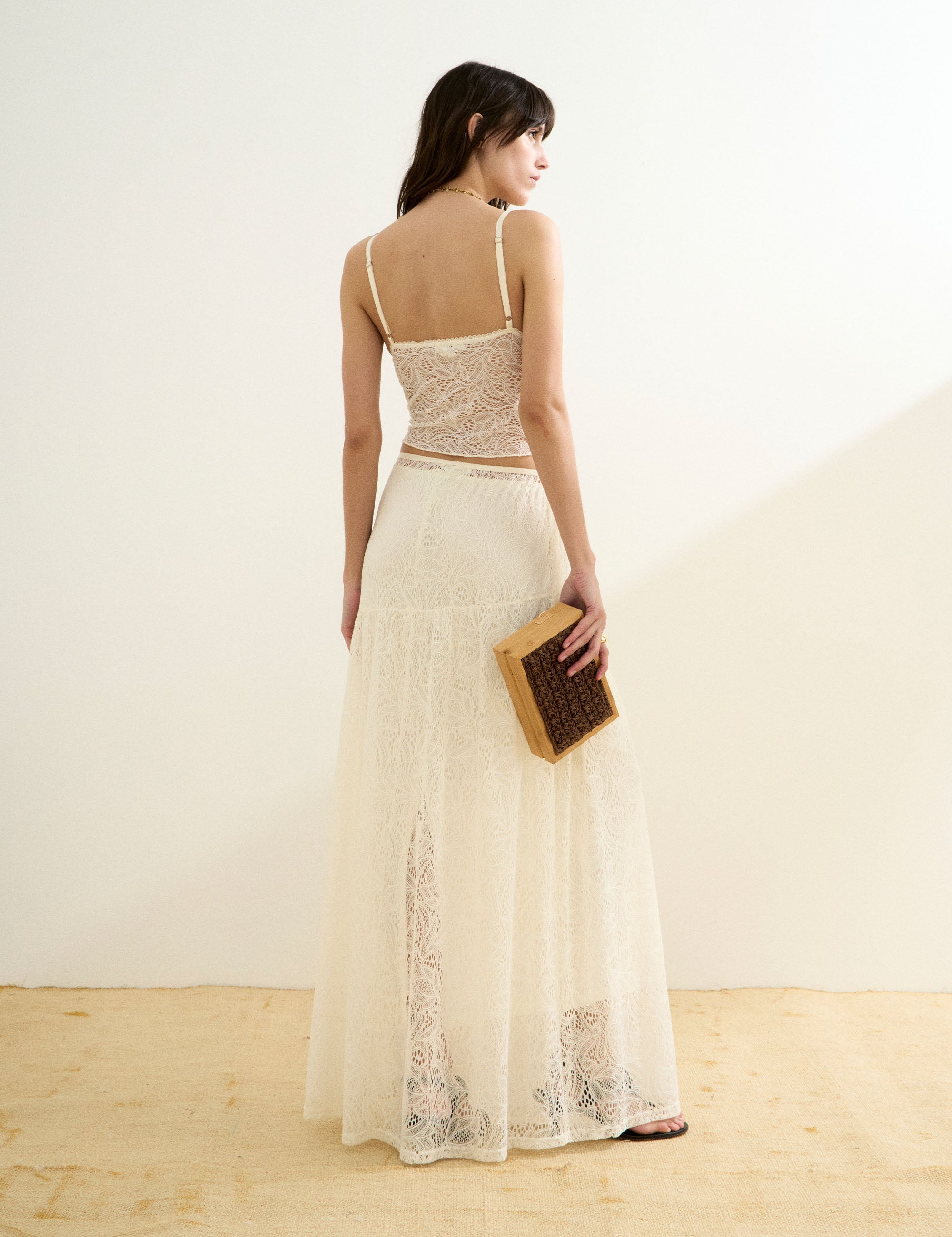 Saia Rosie Renda Off White