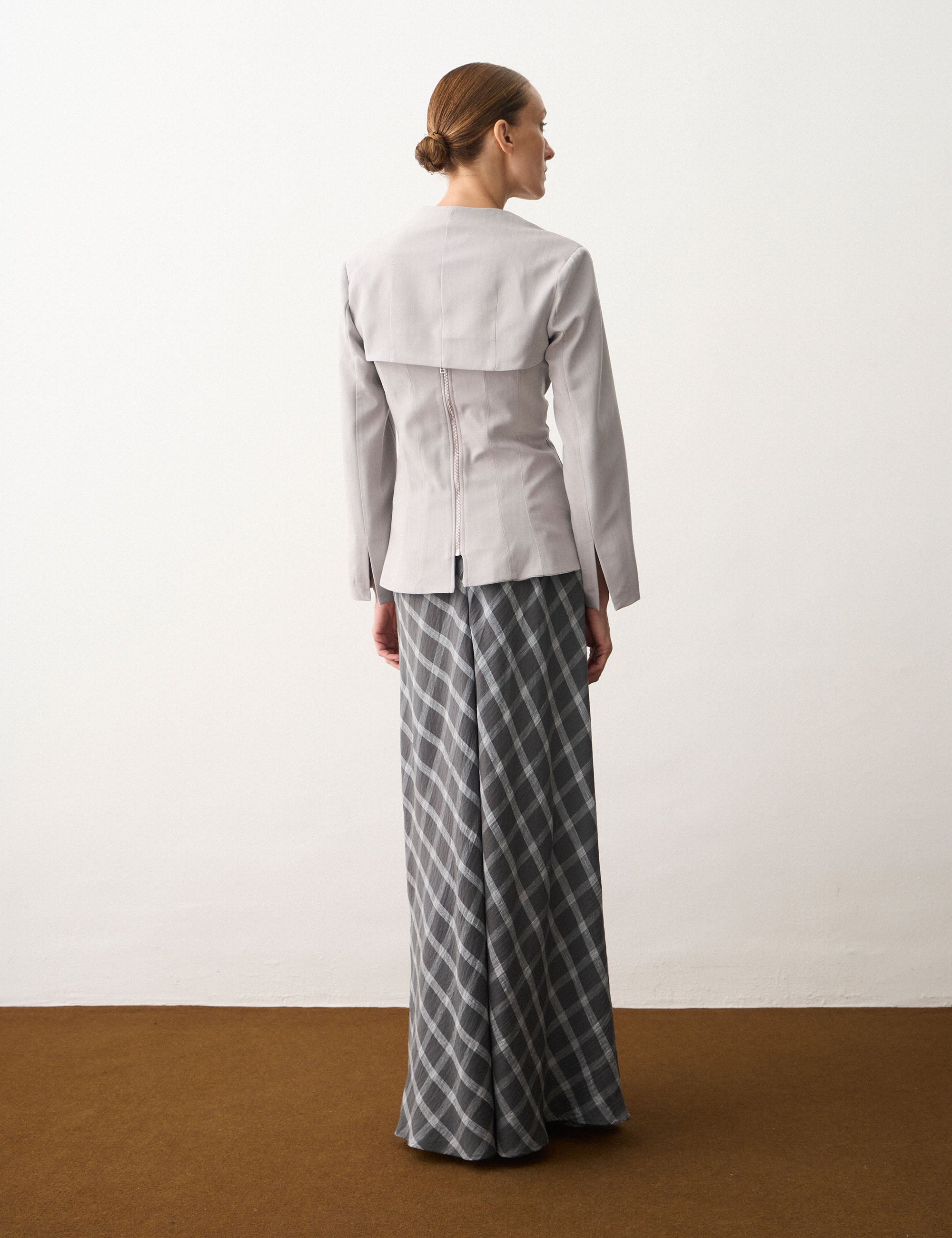 Twin Set Melissa Alfaiataria Cinza