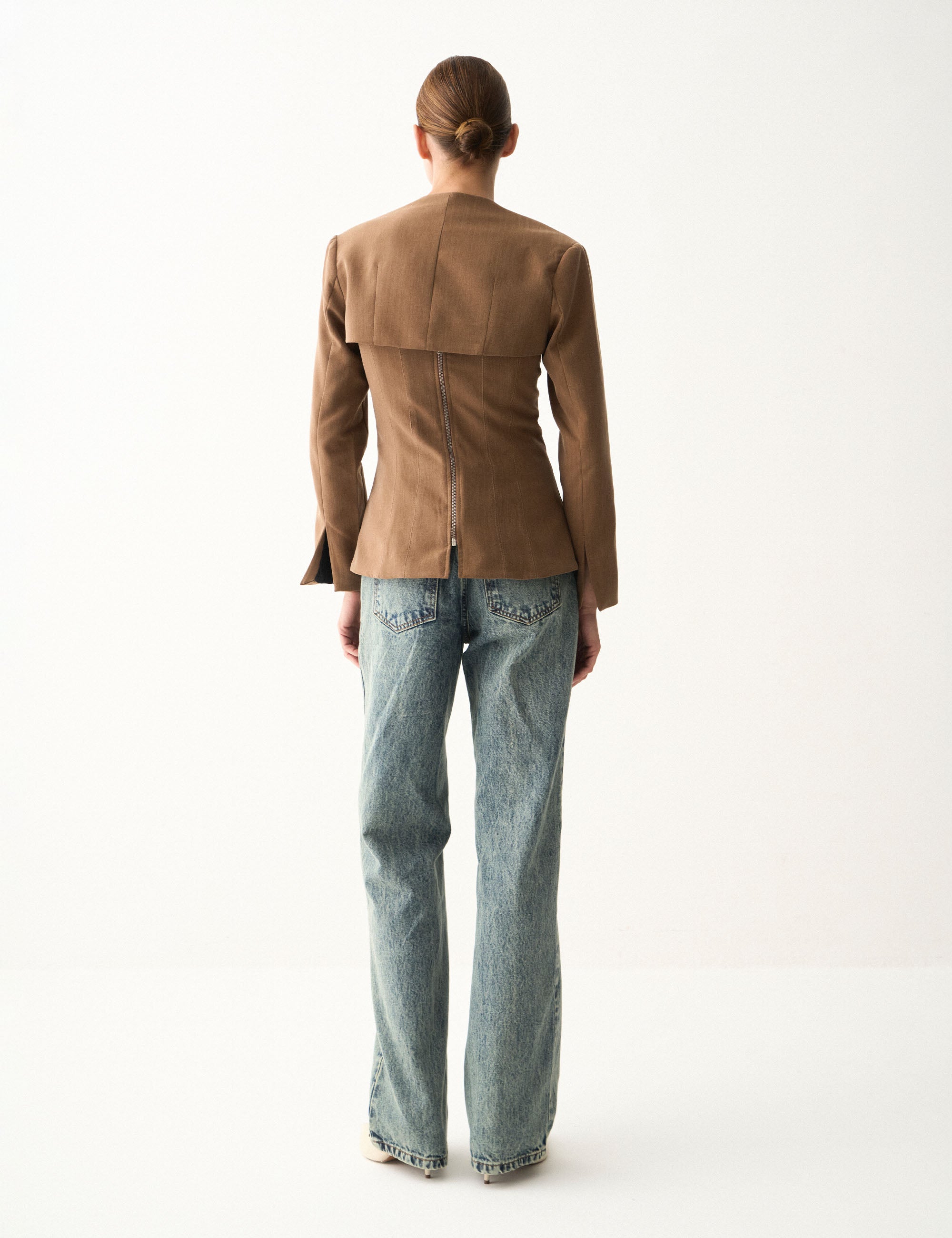 Twin Set Melissa Alfaiataria Marrom