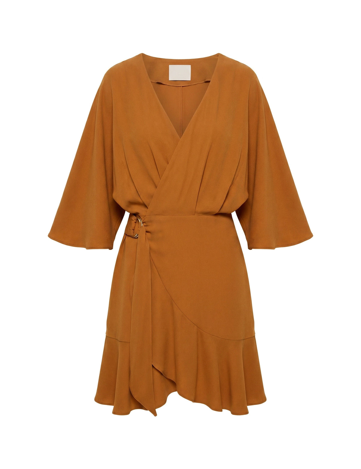 Vestido Layla Viscose Amêndoa