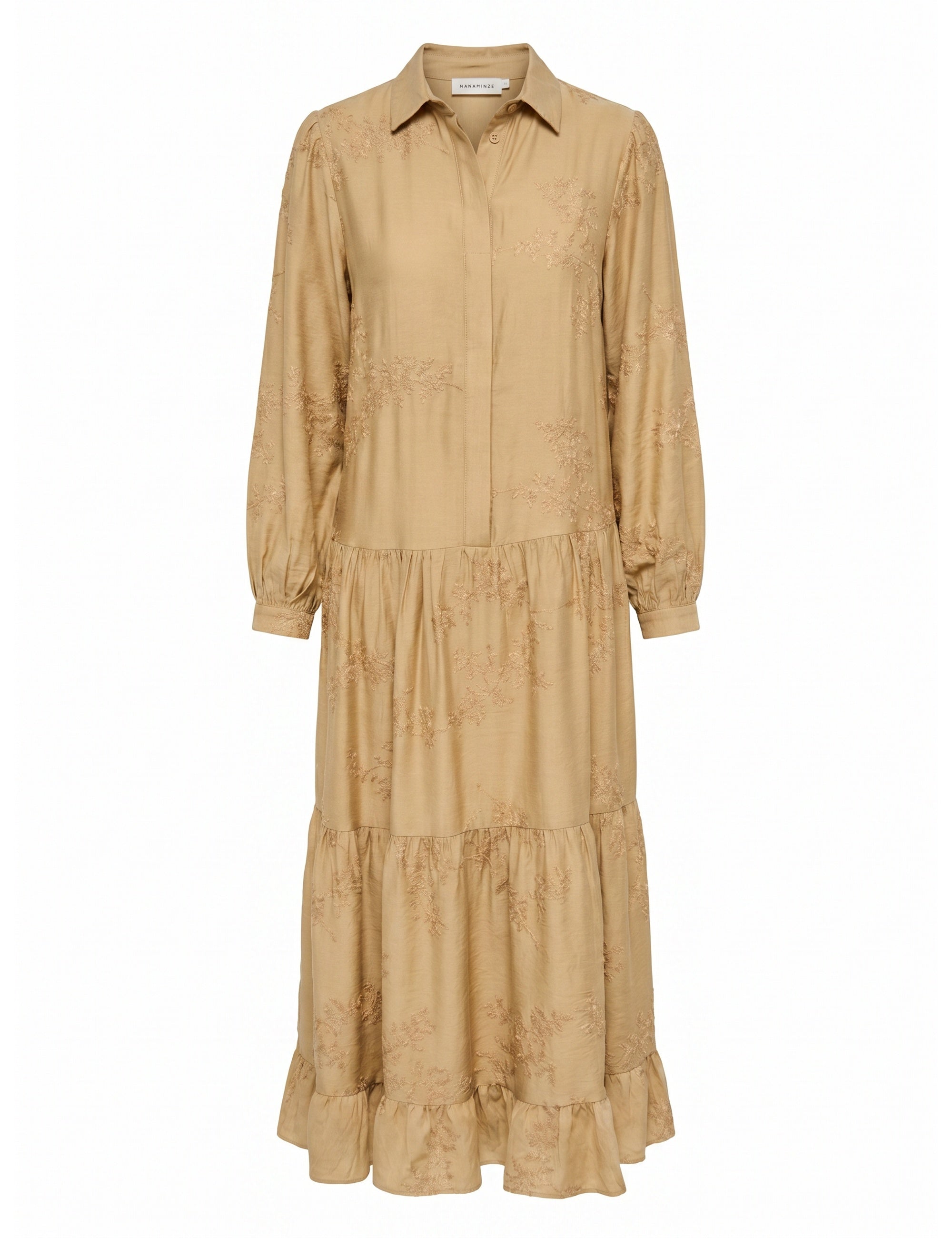 Vestido Sunset Viscose Bege