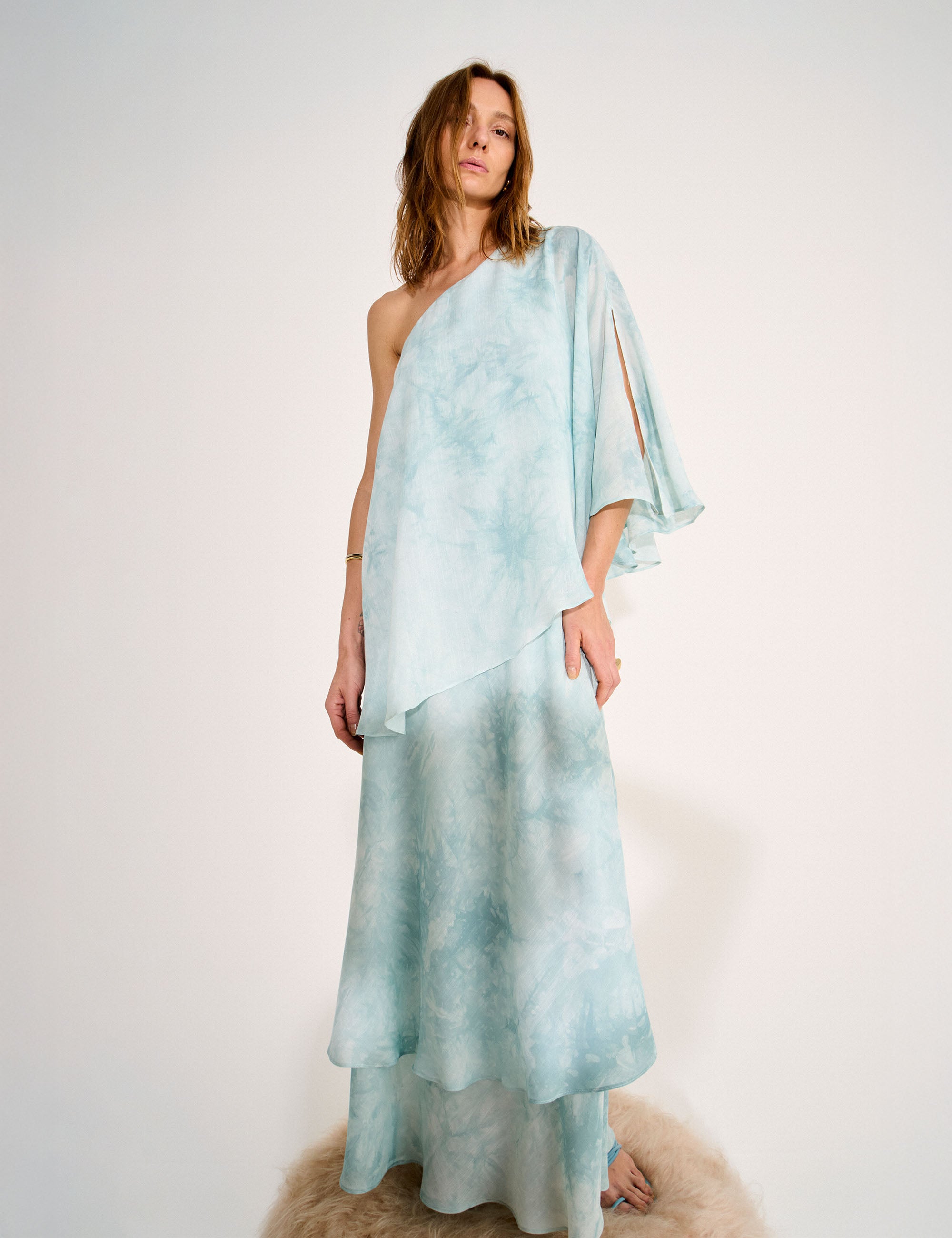 Vestido Adriane Tie Dye Aloe