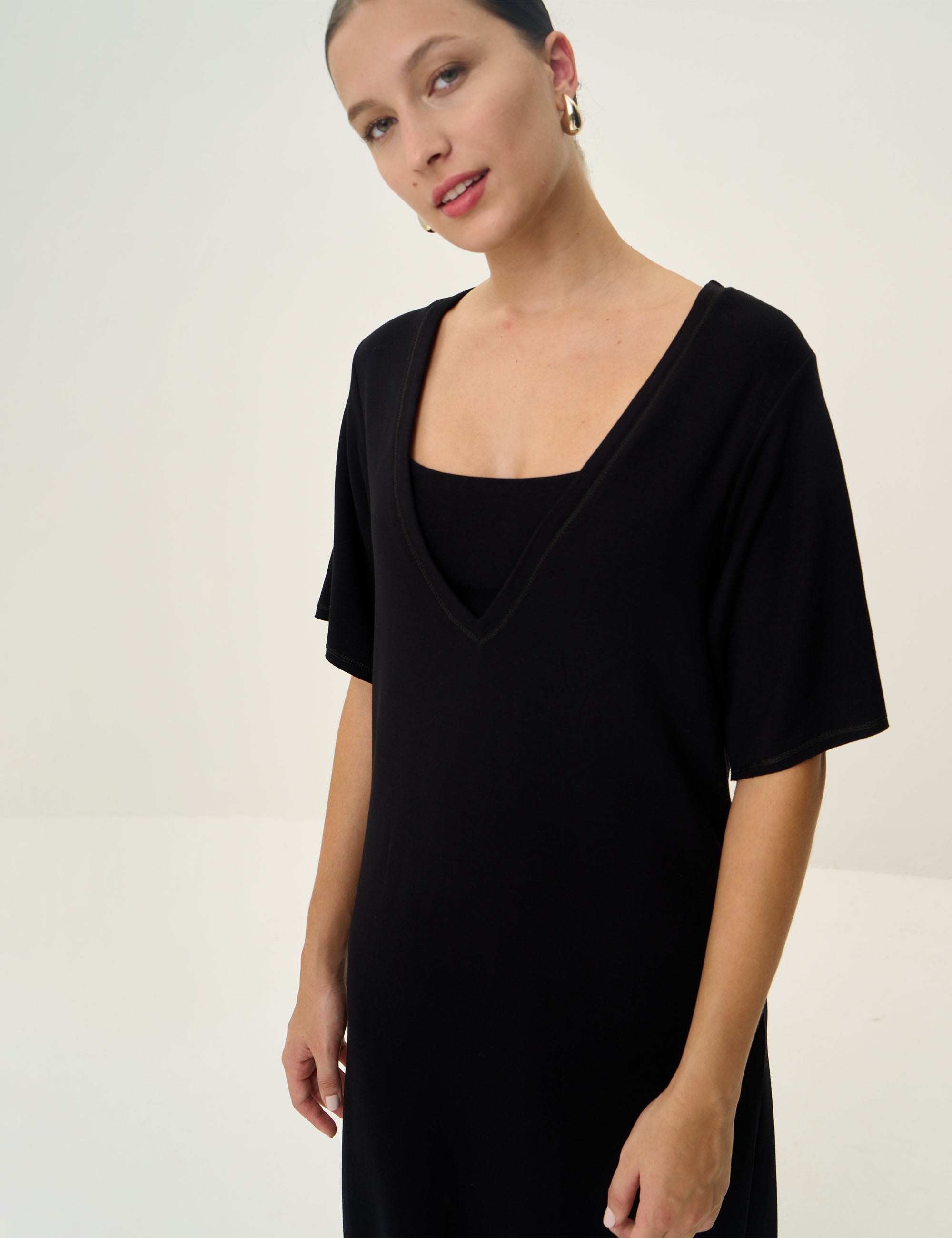 Vestido Analice Confort Preto
