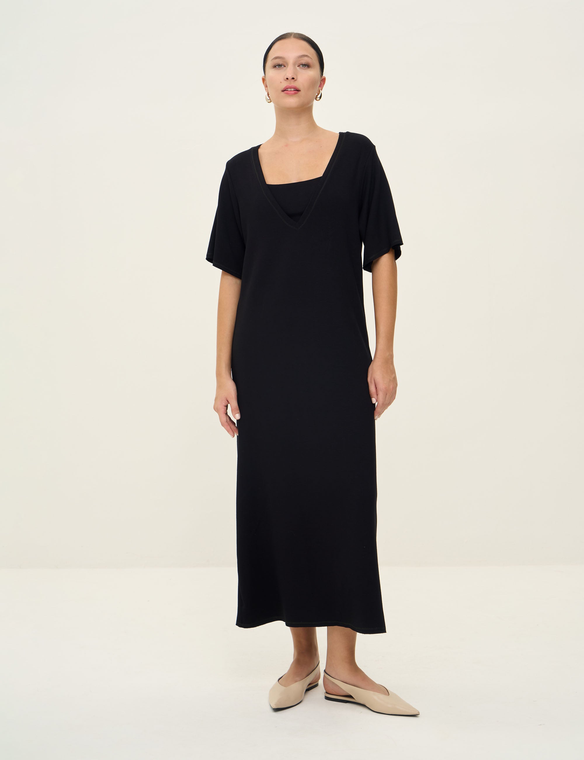 Vestido Analice Confort Preto