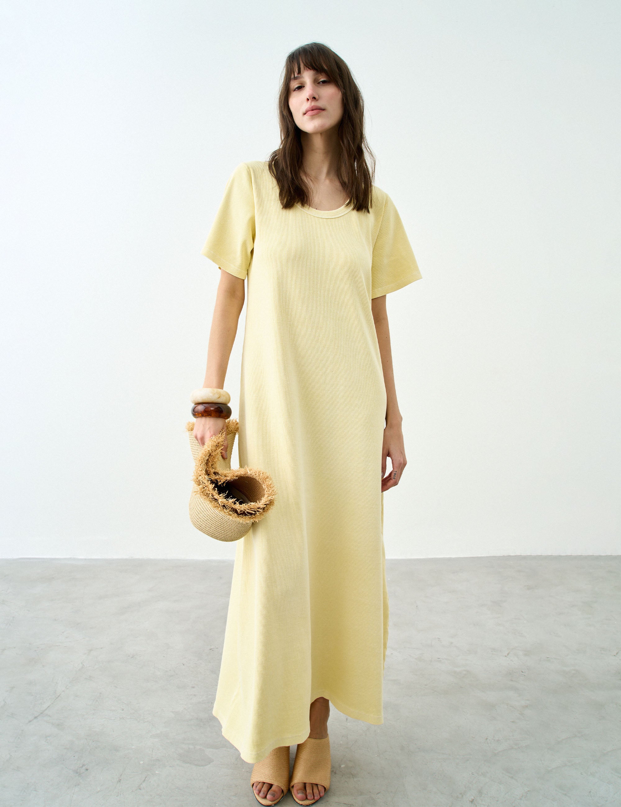 Vestido Camila Confort Amarelo