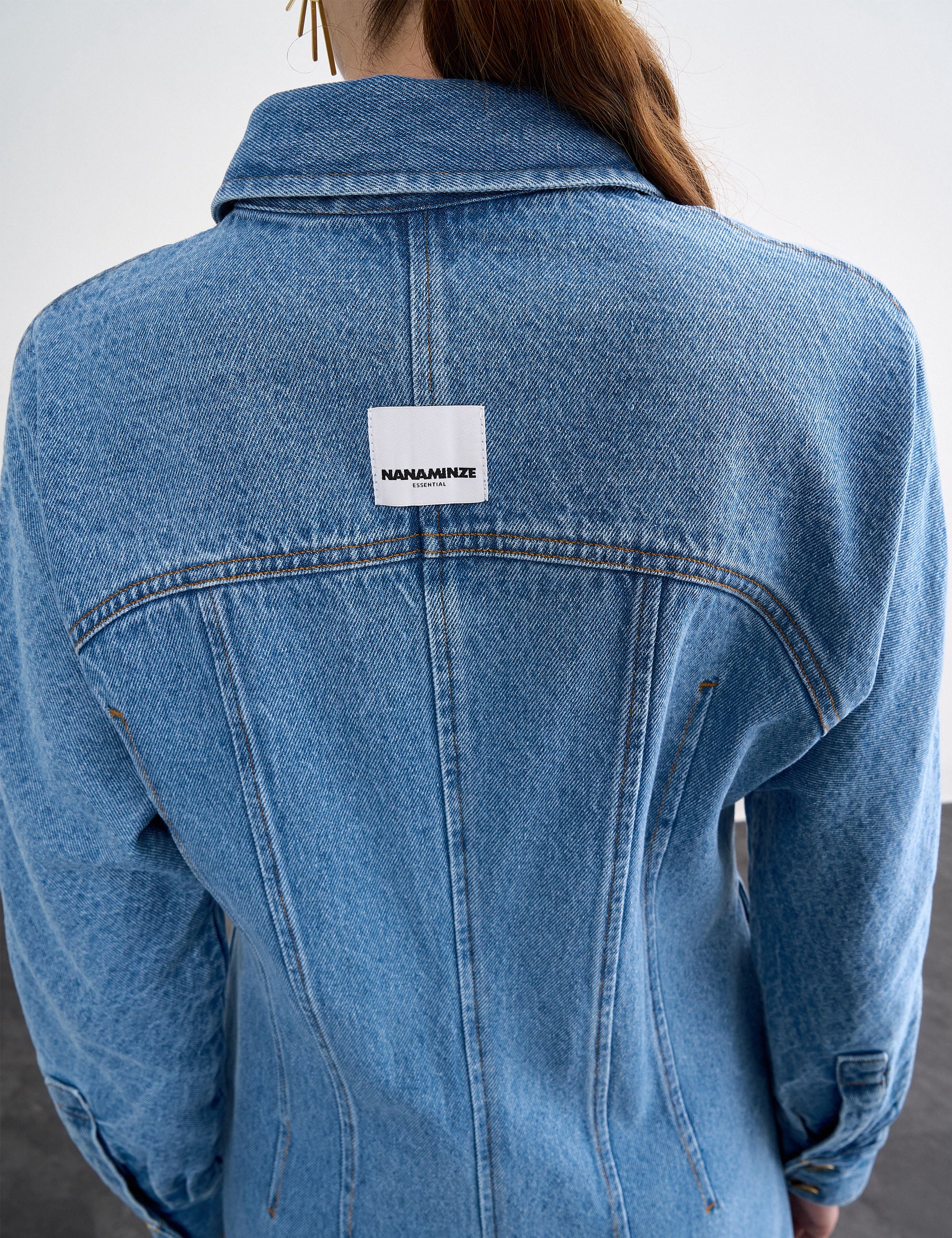 Vestido Camilla Jeans Médio