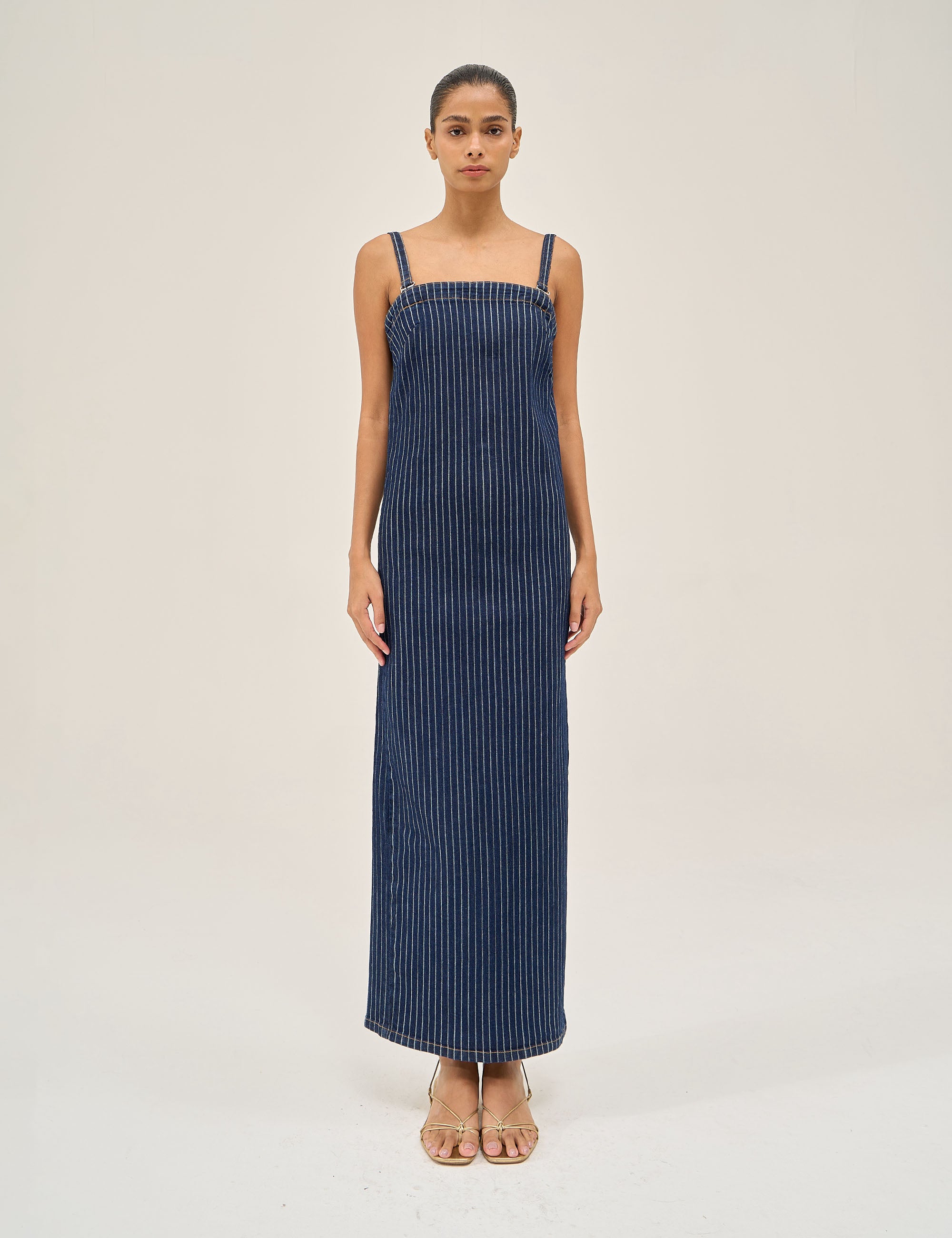 Vestido Giovanna Jeans Escuro