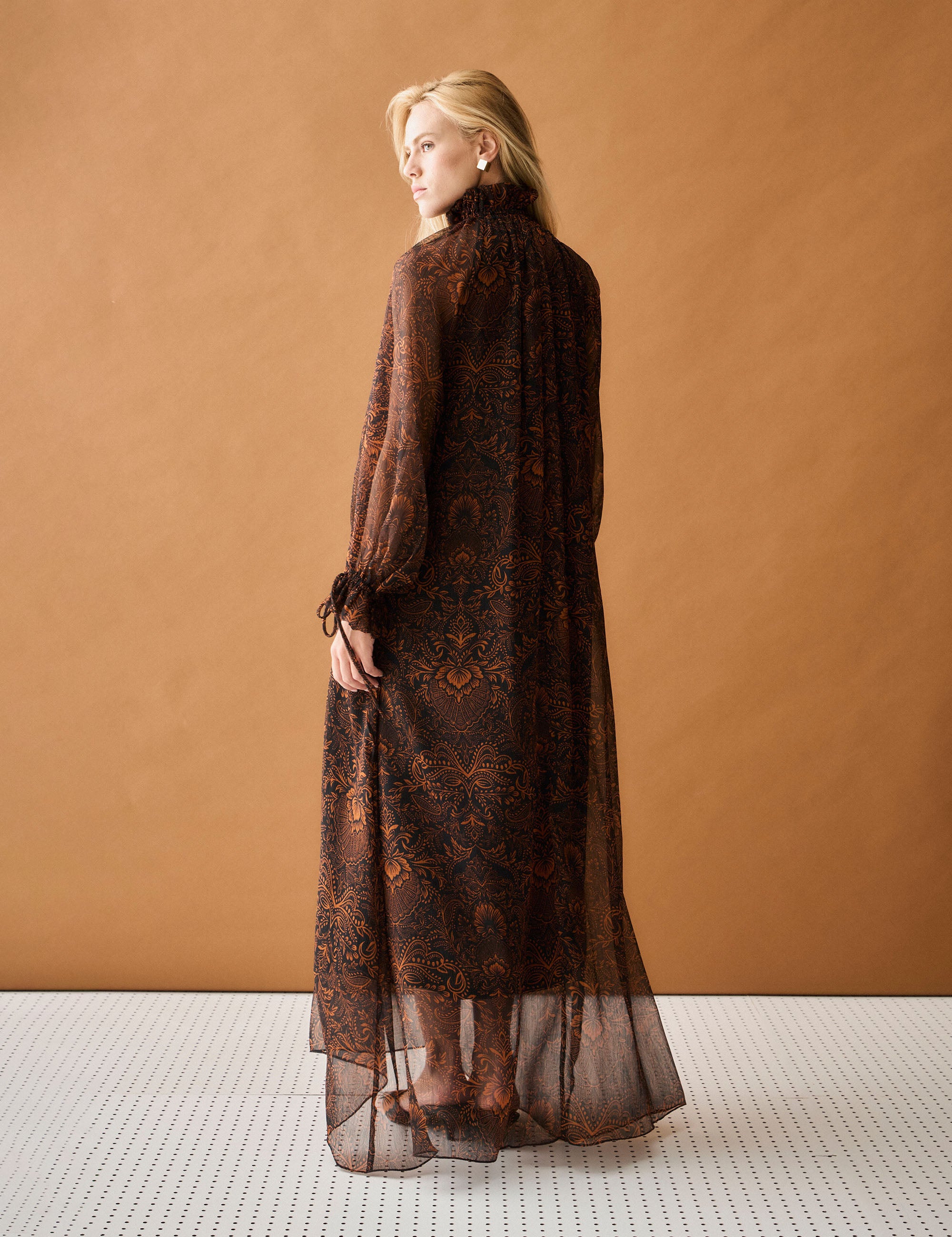 Vestido Grazi Chiffon Preto