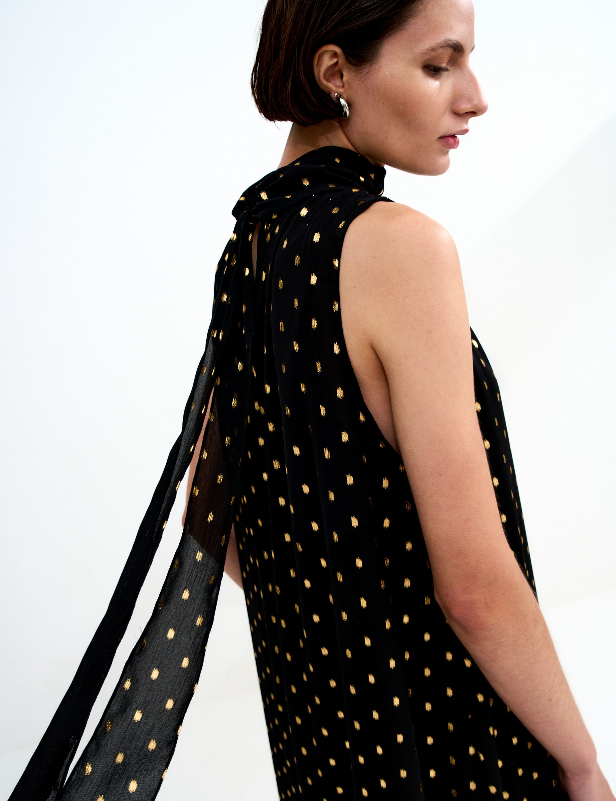 Vestido Livia Dots Preto