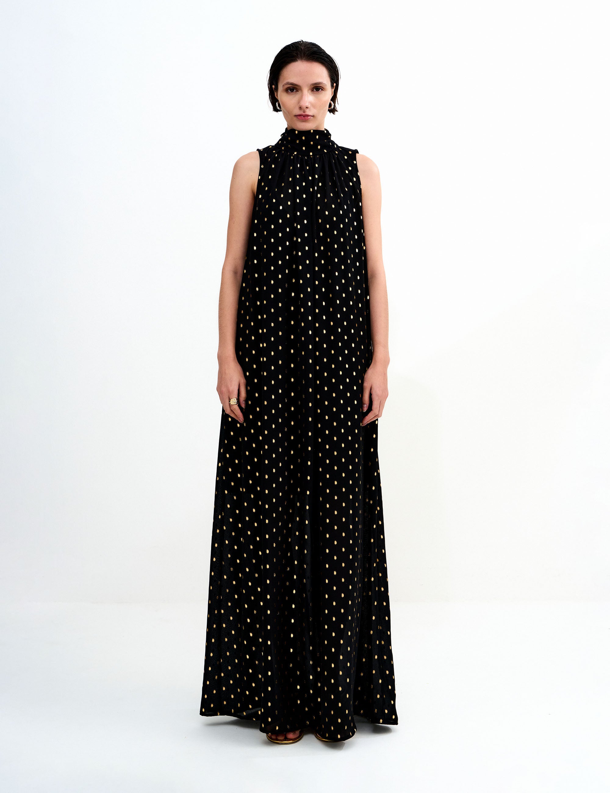 Vestido Livia Dots Preto