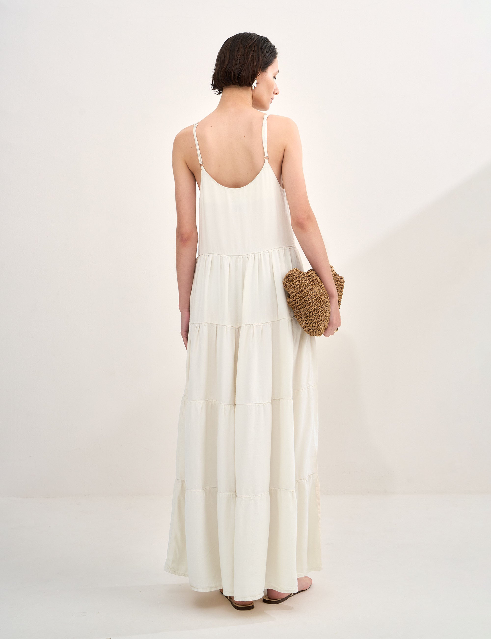 Vestido Lucy Liocel Areia